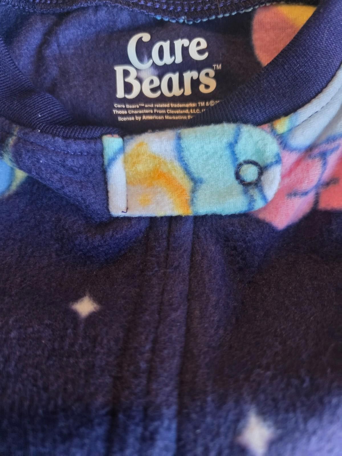 Other Carebear Unisex Baby Pajamas Infant Sleeper Blue 18M NWT Size ONE SIZE - 4 Thumbnail
