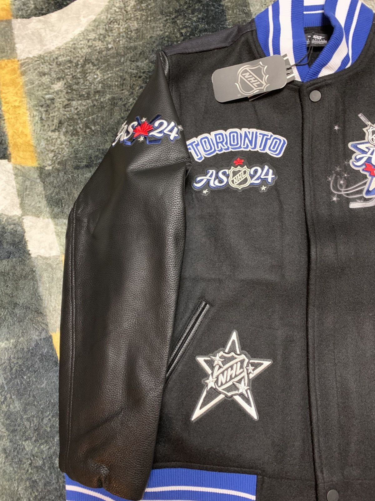 NHL NHL All Star 2024 Bomber Jacket Brand New Size ONE SIZE - 3 Thumbnail