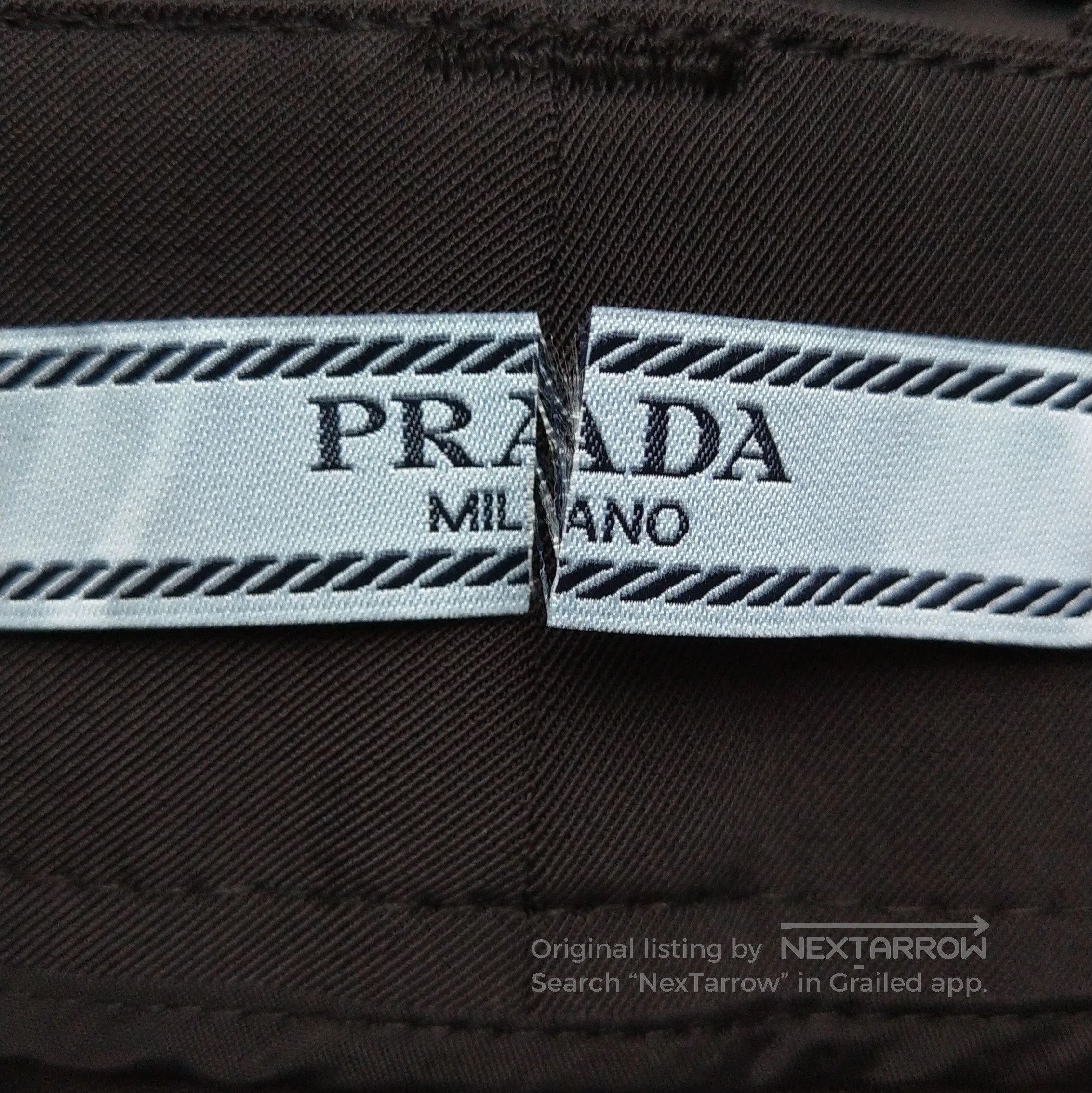 Prada Prada Logo Slim Fit Pants Size 36S . Size 35" - 9 Thumbnail