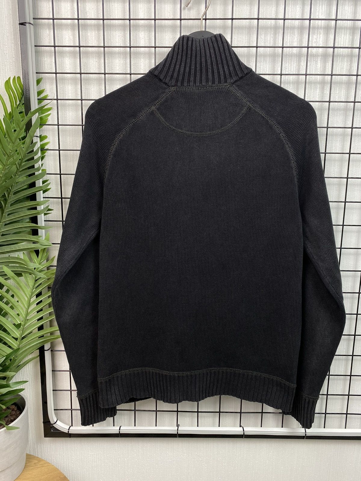 Lauren Ralph Lauren Polo Jeans Company Ralph Lauren Zip Knit Sweater Men Black S Size US S / EU 44-46 / 1 - 15 Thumbnail
