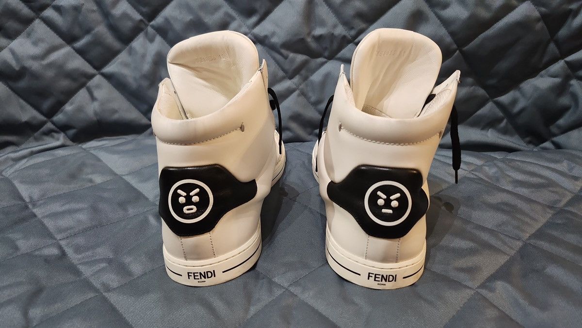 Fendi Fendi Hi-Top with Lightning Bolt Charm Size US 12 / EU 45 - 4 Thumbnail