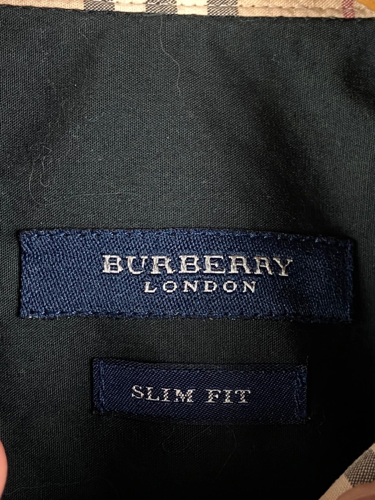 Burberry Burberry shirt black vintage retro streetwear Size US M / EU 48-50 / 2 - 4 Thumbnail