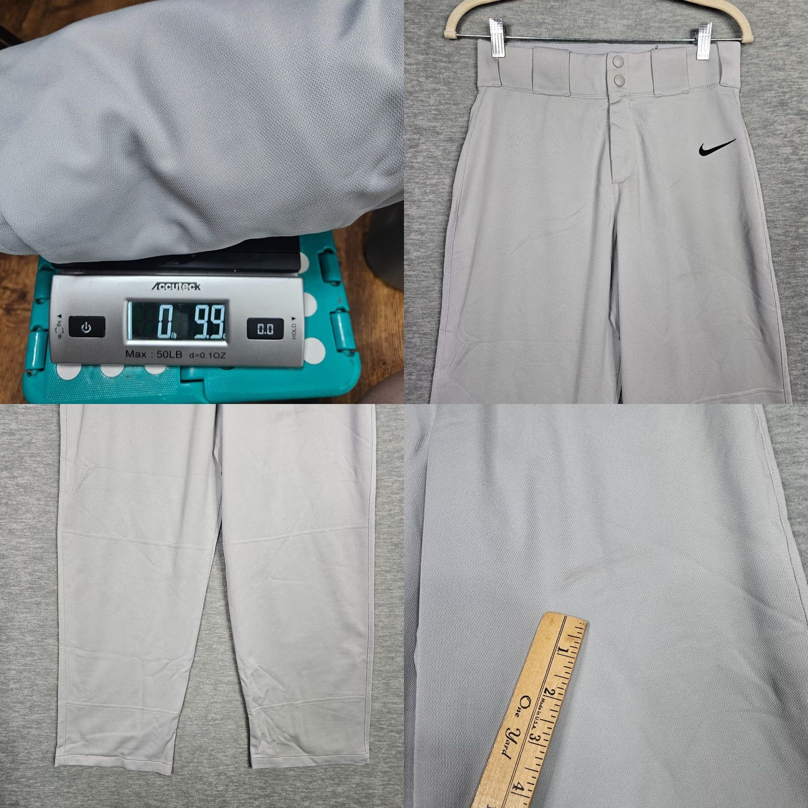 Nike Nike Core Baseball Pant Men's S Gray Pants Nike Dri-FIT Activewear Athletic - Mens Shoes? Size US 29 - 8 Thumbnail