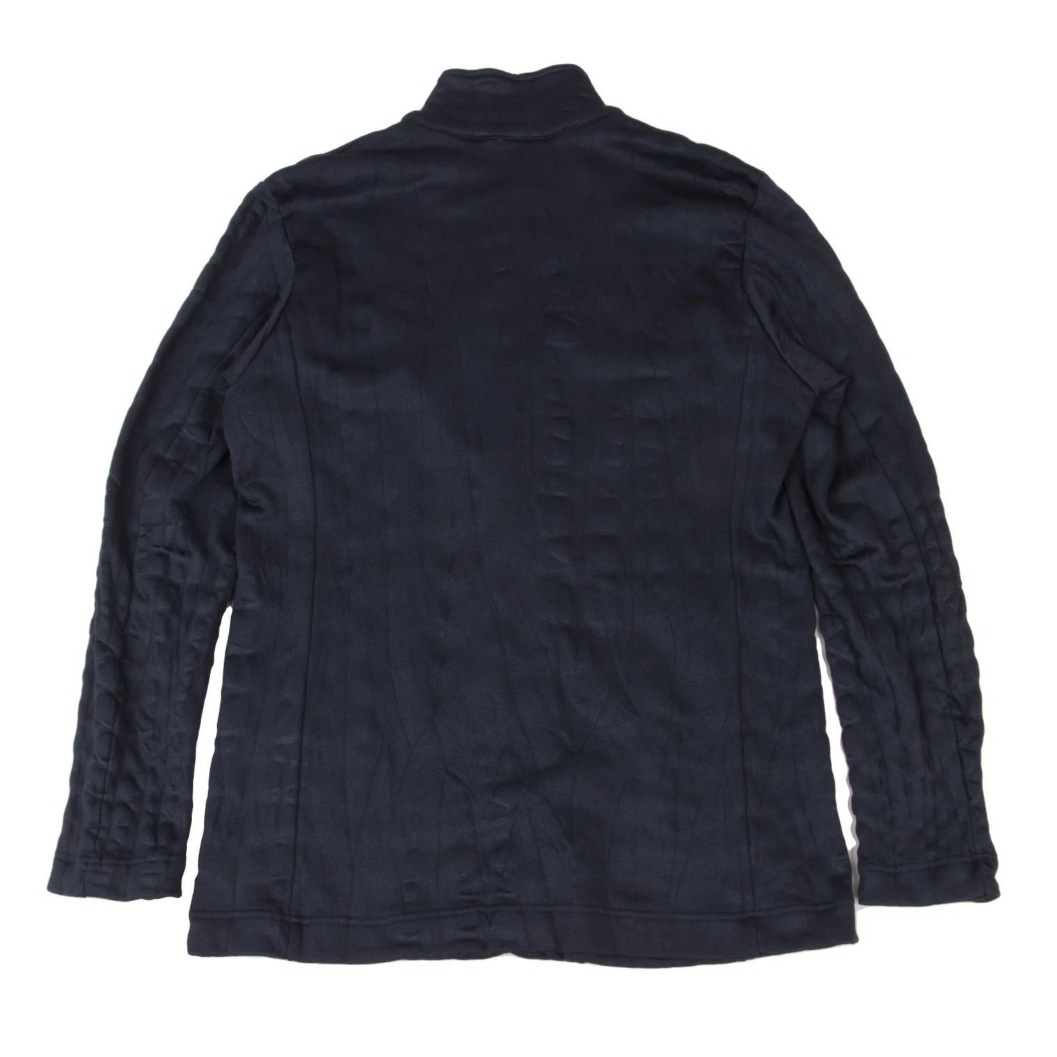 Issey Miyake Cotton-Polyester Tie-Dye Jersey Jacket in Navy Size 3 Size US L / EU 52-54 / 3 - 12 Thumbnail