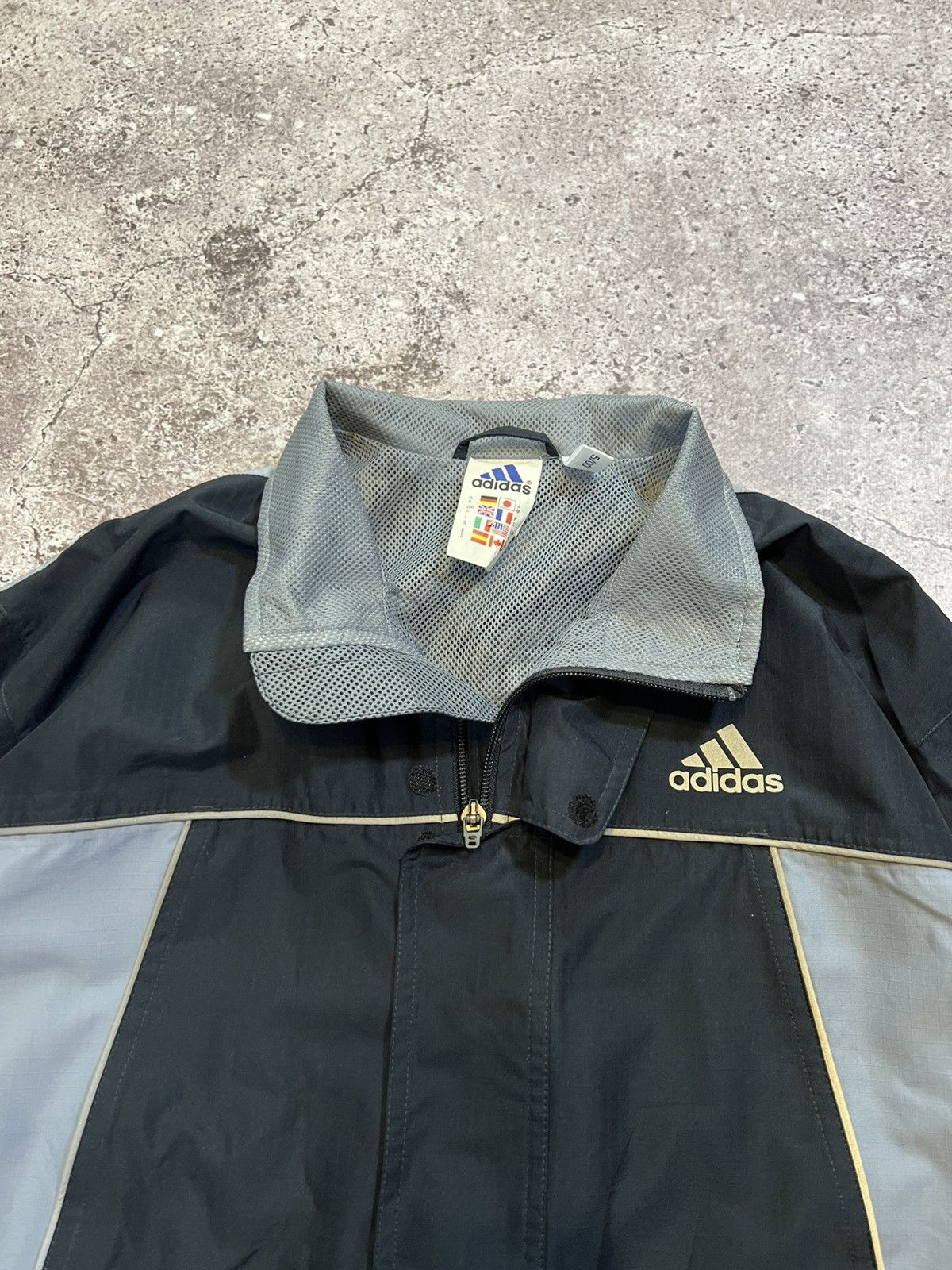 Adidas Vintage Adidas equipment Track jacket Nylon Drill Y2K Size US S / EU 44-46 / 1 - 9 Thumbnail