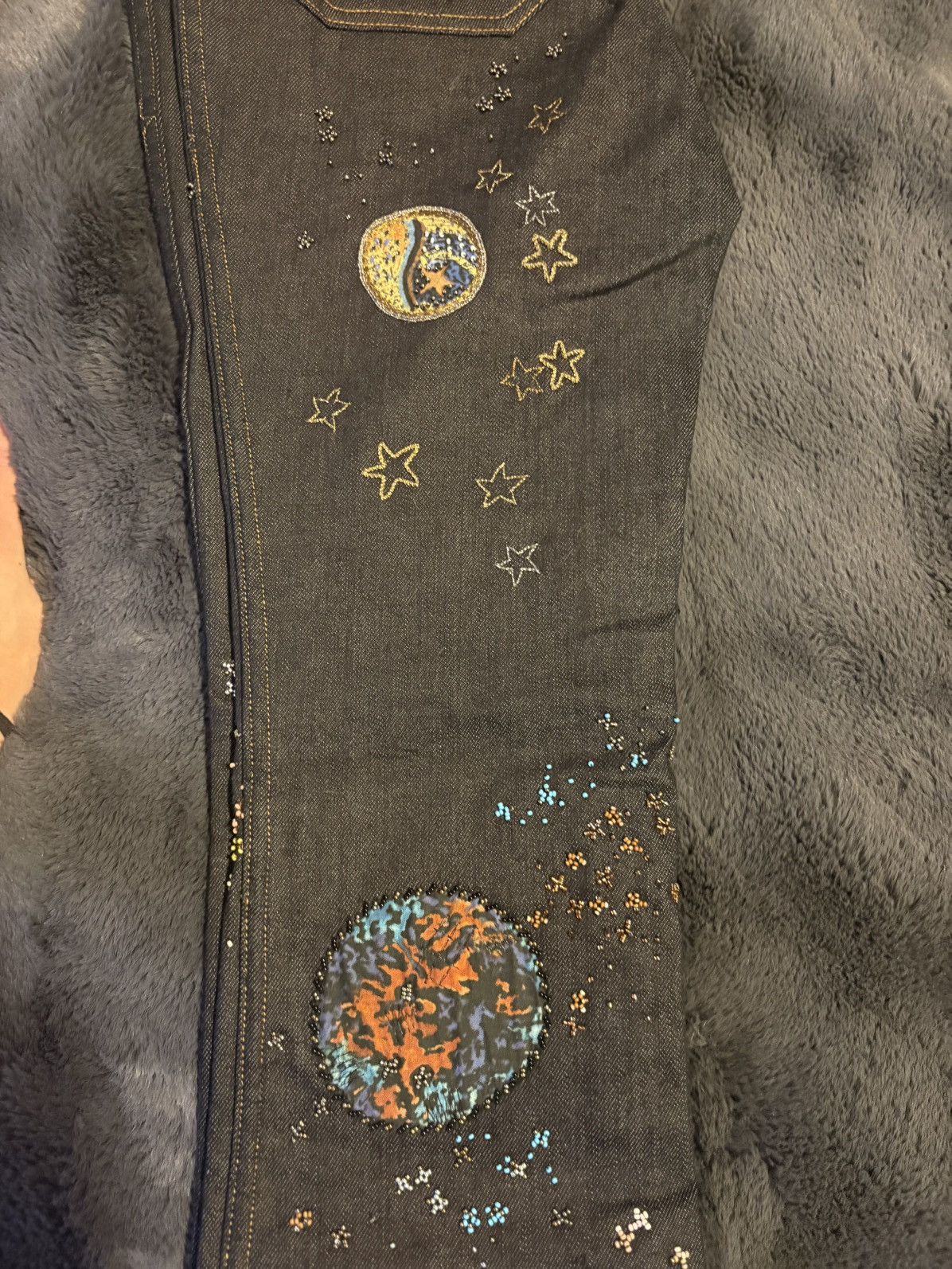 Valentino Valentino bootcut jeans with celestial-themed embroidery Size 25" / US 0 / IT 36 - 13 Thumbnail