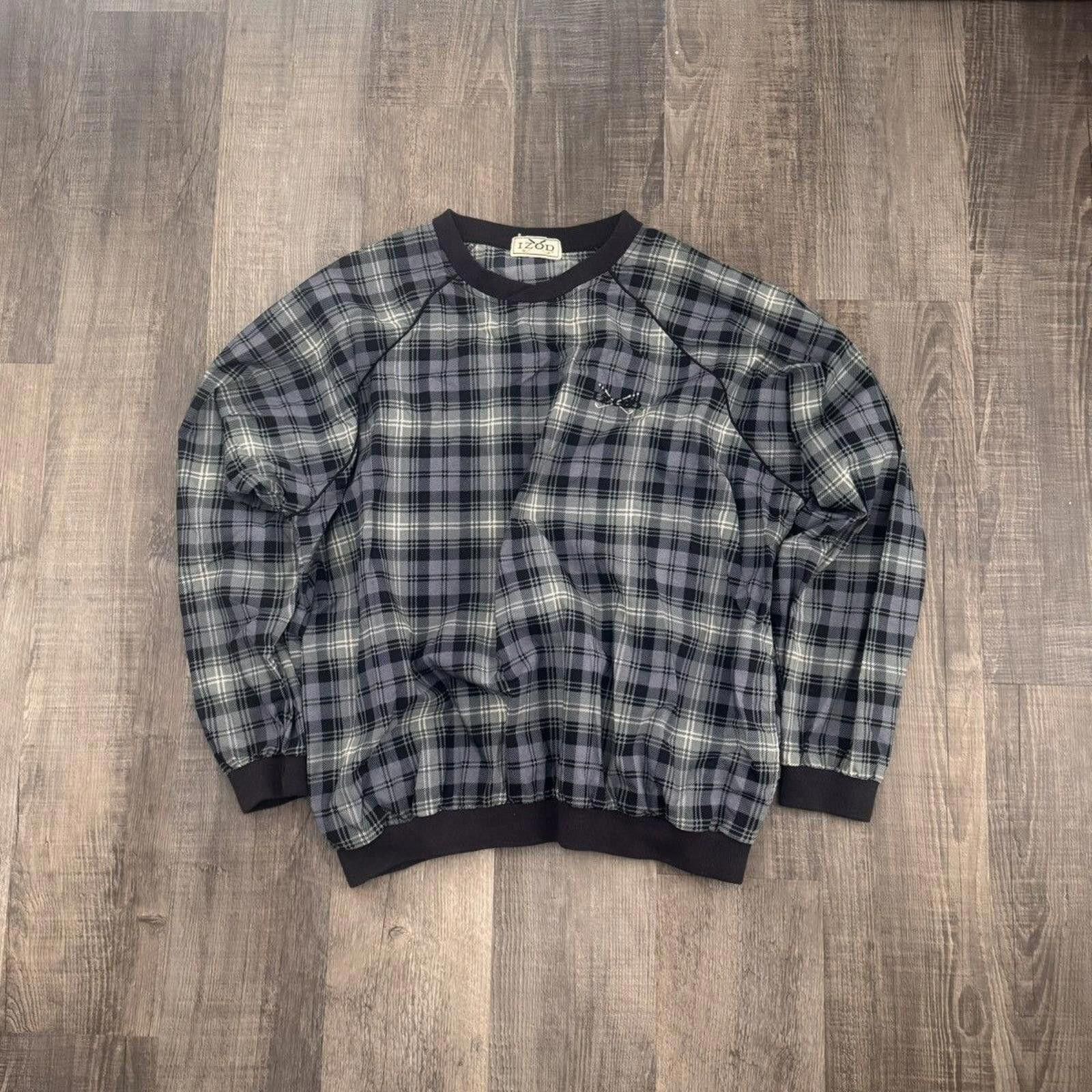 Izod IZOD • Golf Pullover "Plaid" (XL) Size US XL / EU 56 / 4 - 1 Thumbnail