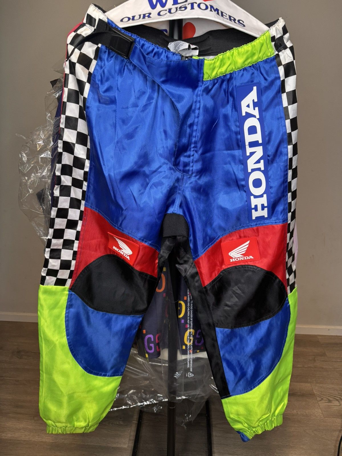 21 Savage × Forever 21 Honda racing pants Size US 33 - 1 Thumbnail