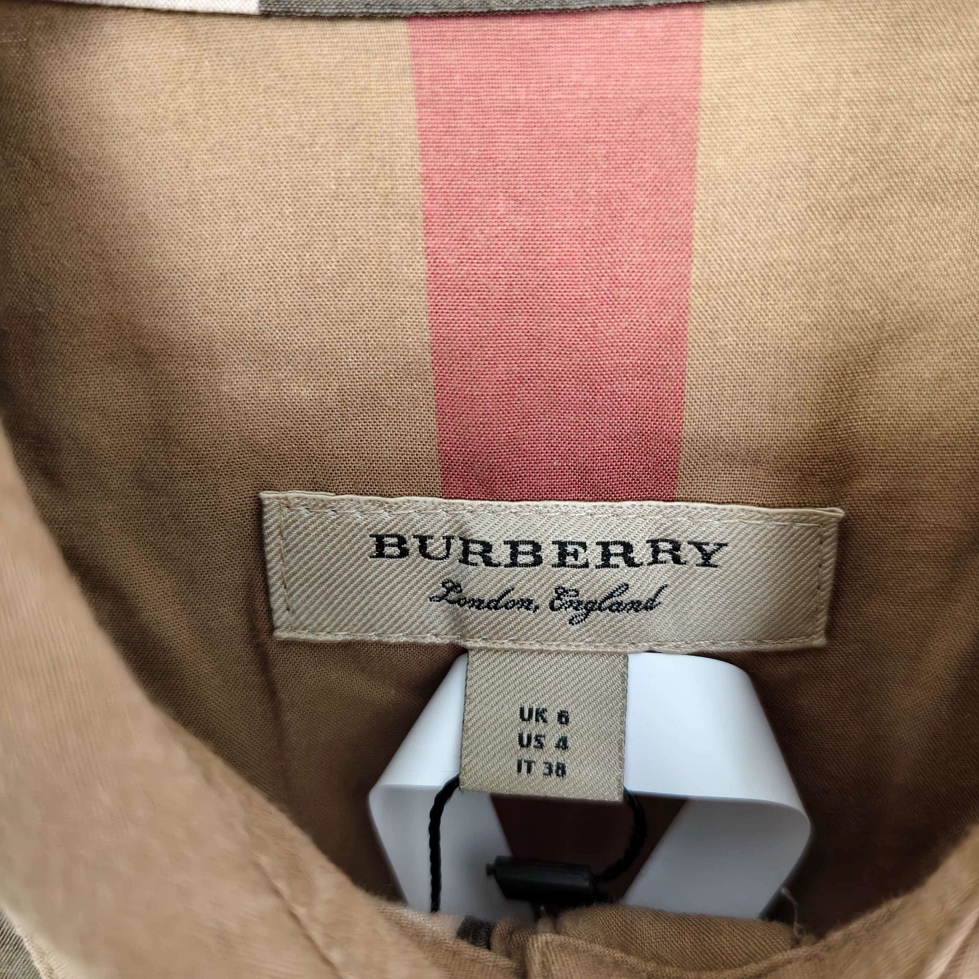 Burberry Burberry Classic Check Dress Women's UK6 99 New Size XS / US 0-2 / IT 36-38 - 4 Thumbnail