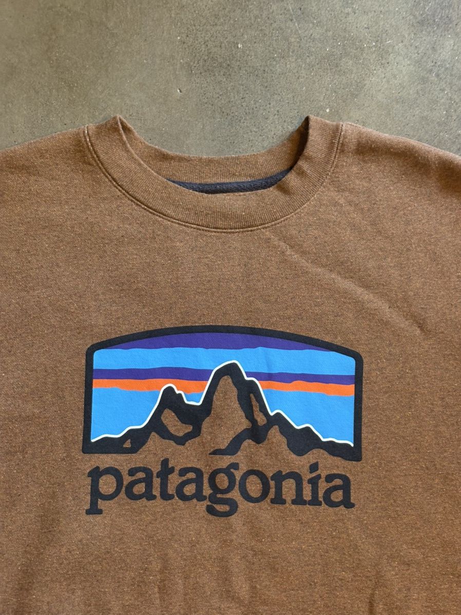 Patagonia Patagonia P-6 Logo Uprisal Crew Sweatshirt — Brown (Size L) Size US L / EU 52-54 / 3 - 2 Thumbnail