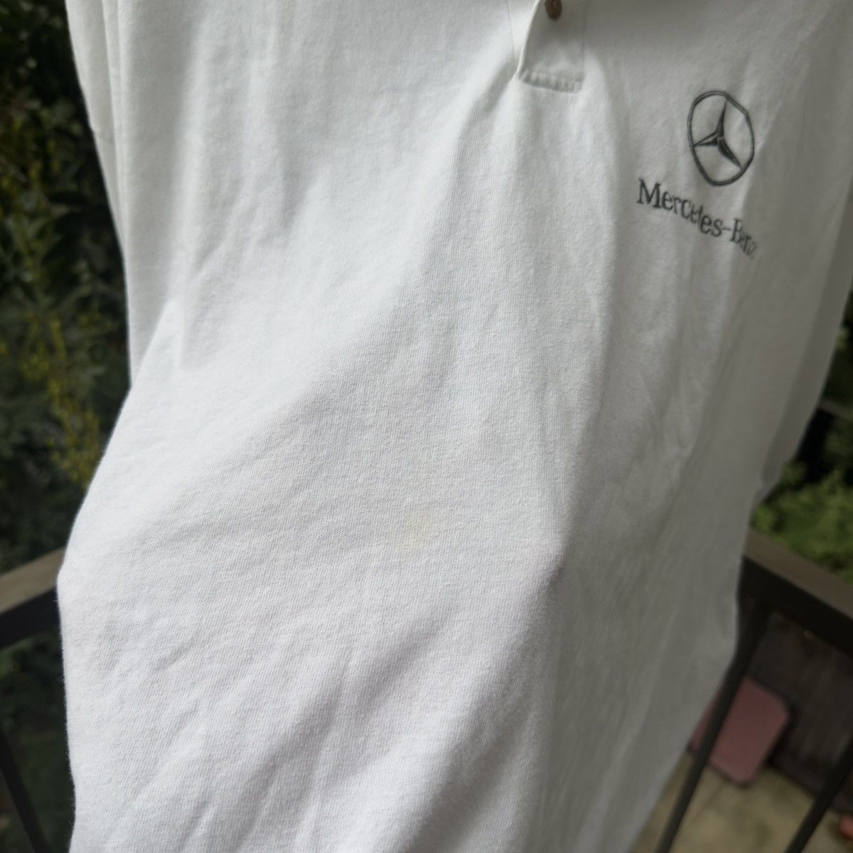 Vintage Vintage Mercedes Benz Polo Shirt ERD Grunge Chrome Size US XXL / EU 58 / 5 - 5 Thumbnail