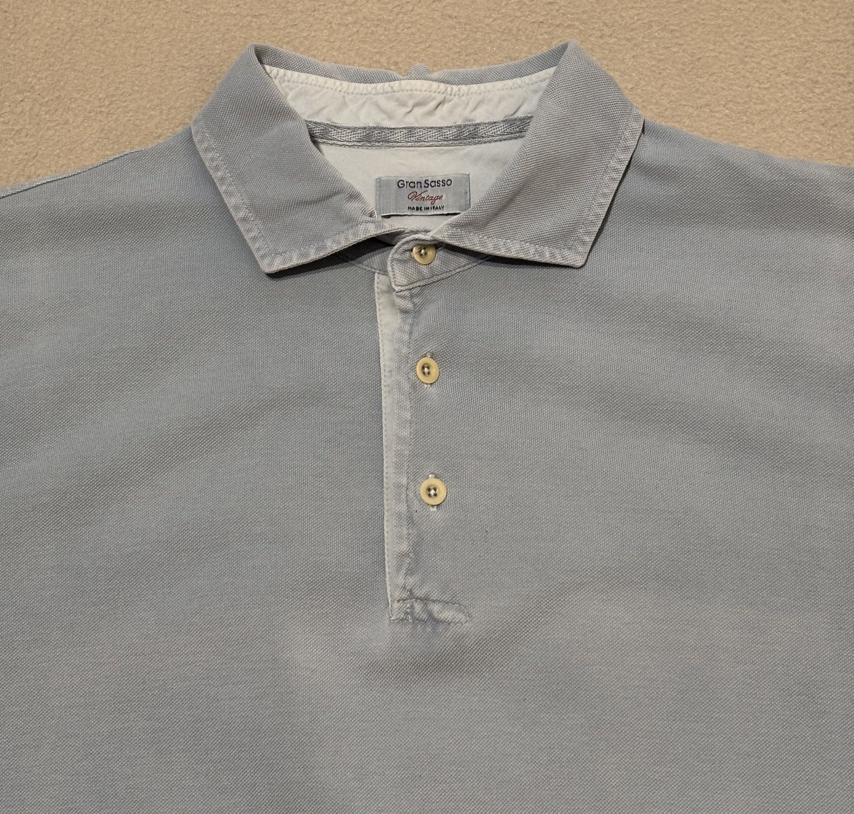 Gran Sasso Gran Sasso Polo Shirt Size 58 Size US XXL / EU 58 / 5 - 8 Thumbnail