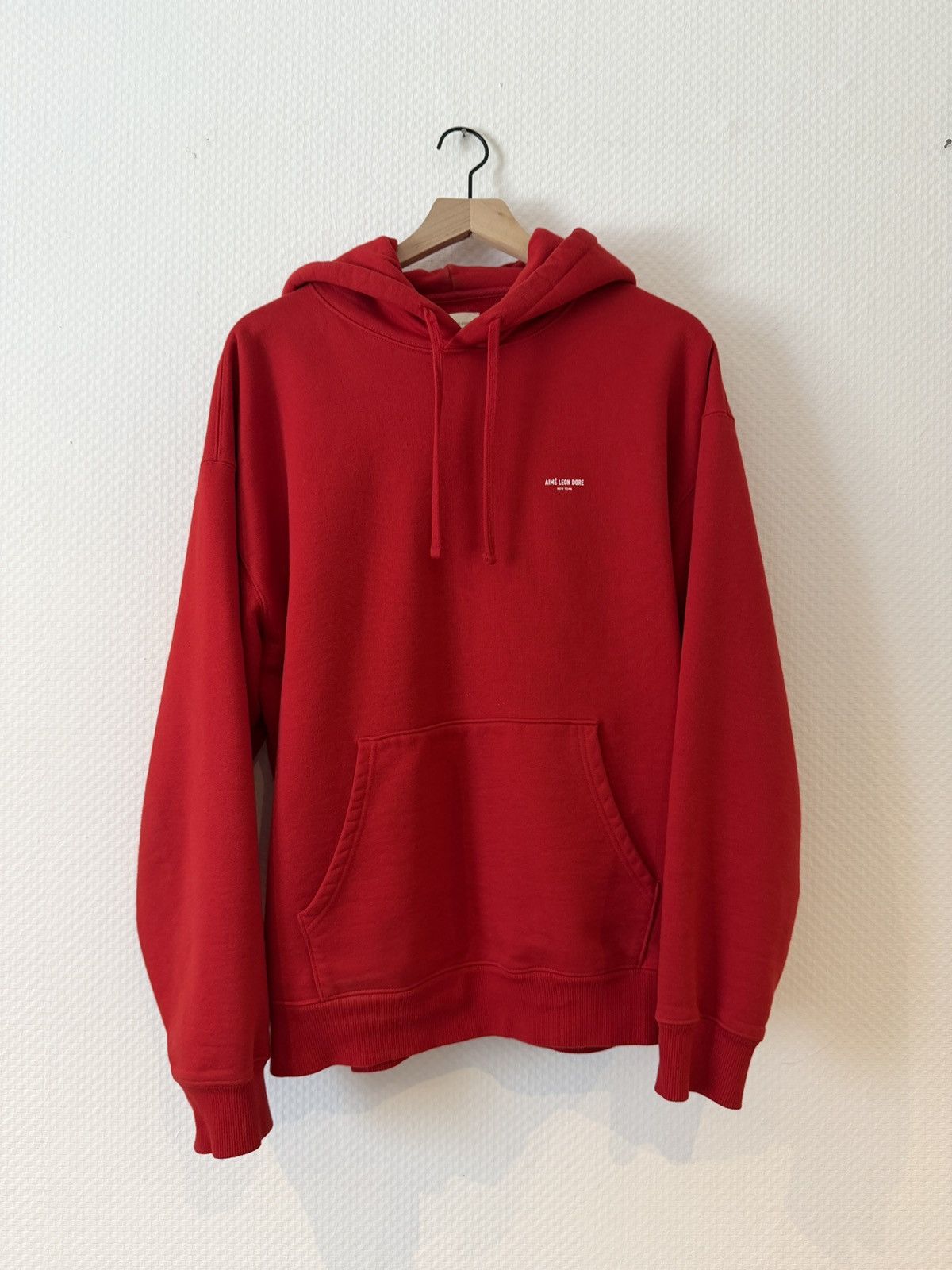 Aime Leon Dore Micro Logo Hoodie Size US XL / EU 56 / 4 - 1 Thumbnail