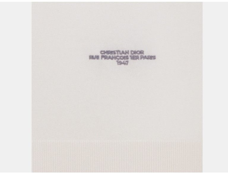 Dior o1w1db11224 Removable Bandana Sweater in White Size US M / EU 48-50 / 2 - 3 Thumbnail