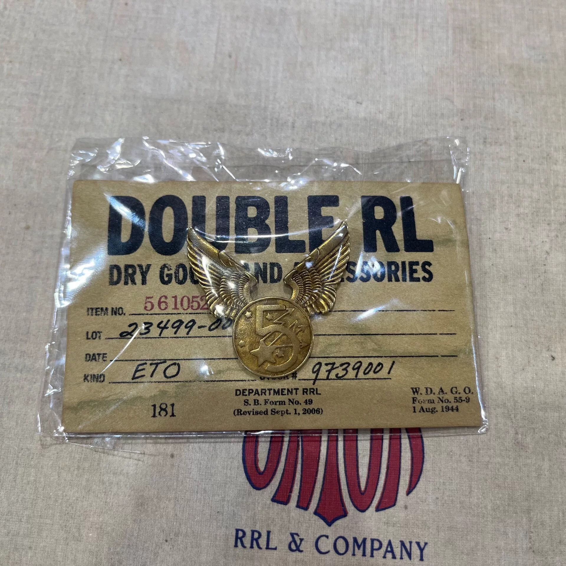 RRL Ralph Lauren RRL 5th Squadron Badge Accessory Size ONE SIZE - 1 Thumbnail