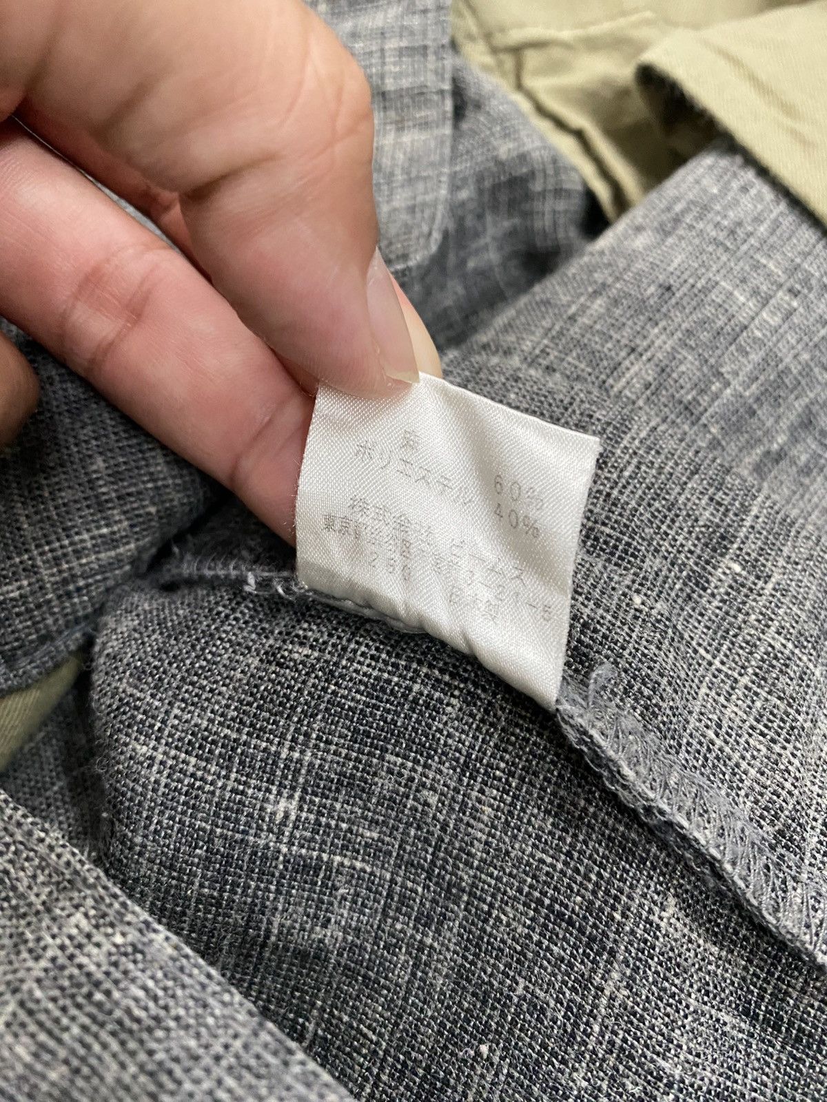Beams Plus BEAMS PLUS EUCALYPTUS PUNK GRUNGE DESIGNER LINEN PANTS JAPAN Size US 34 / EU 50 - 4 Thumbnail