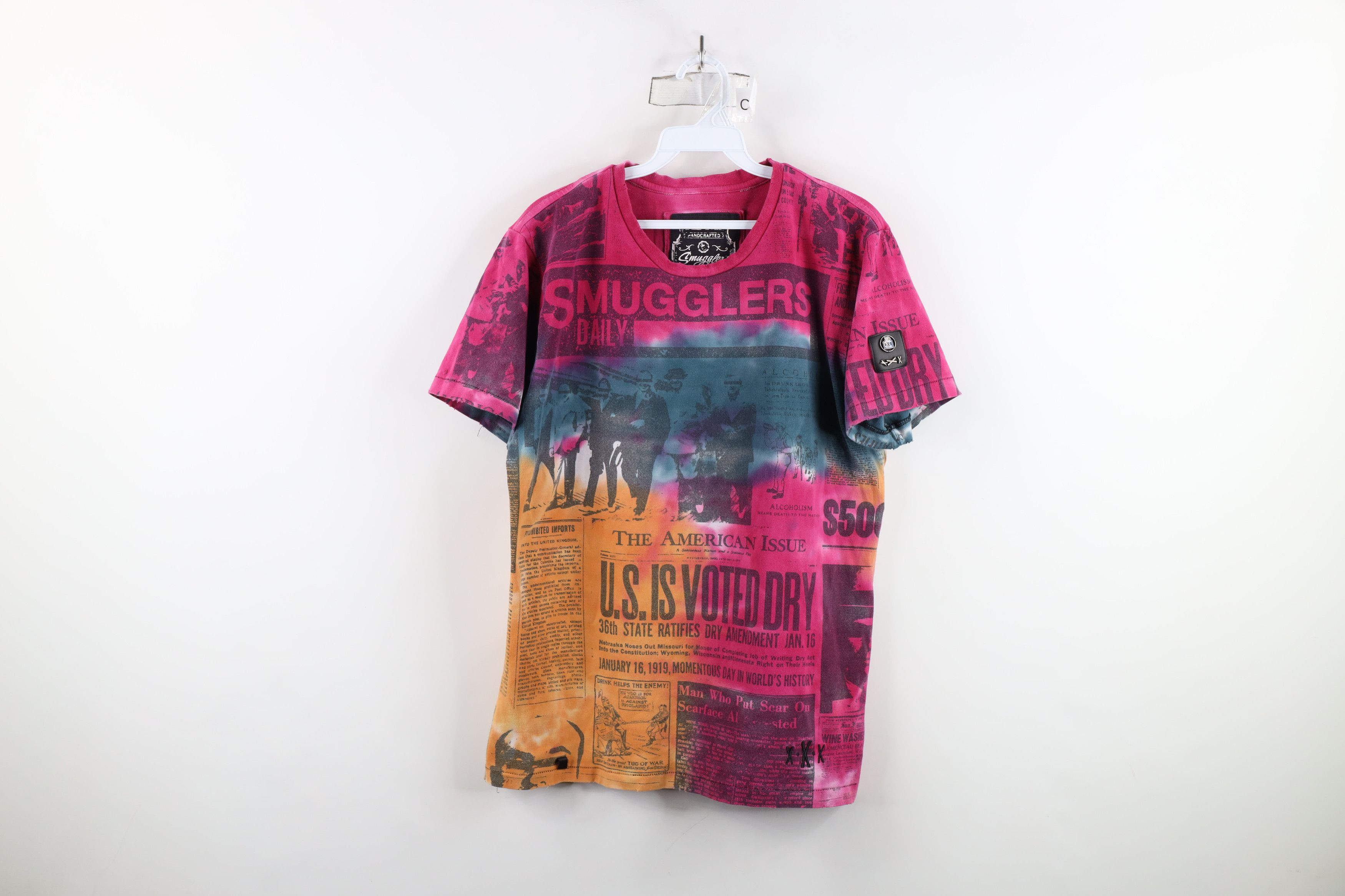 Vintage Vintage Y2K Smugglers Moon Streetwear All Over Print T-Shirt Size US L / EU 52-54 / 3 - 1 Thumbnail