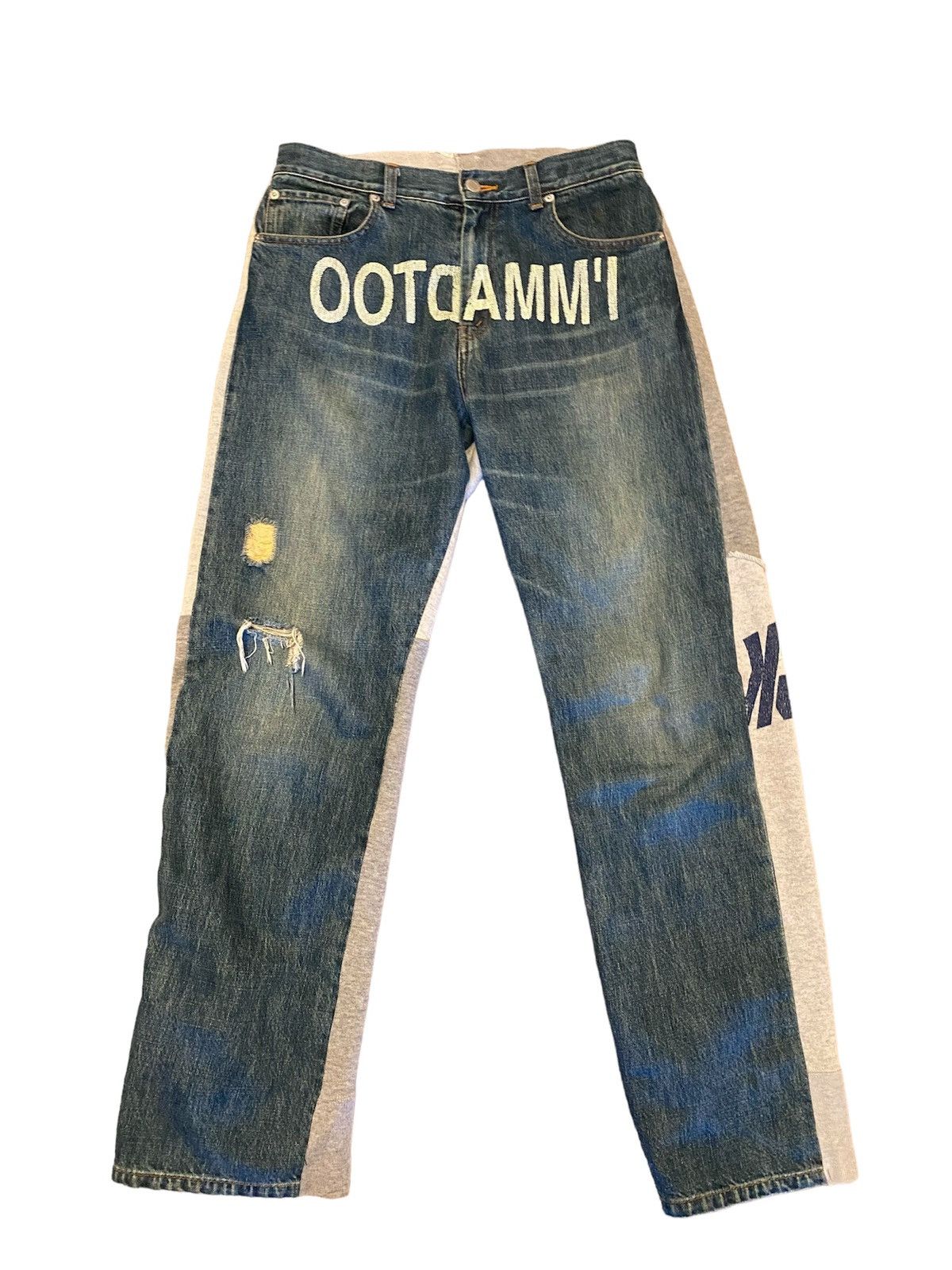 Undercover Aw02 ImMadToo Hybrid Denim