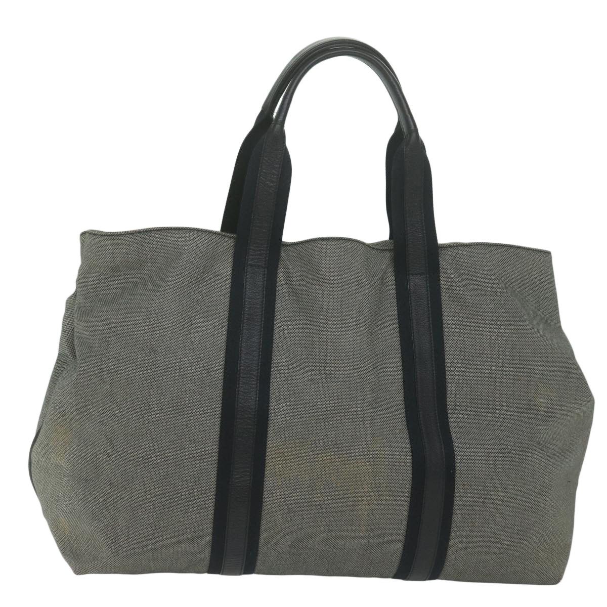 Bottega Veneta Cabas Grey Canvas Tote Bag (Pre-Owned) Size ONE SIZE - 1 Thumbnail