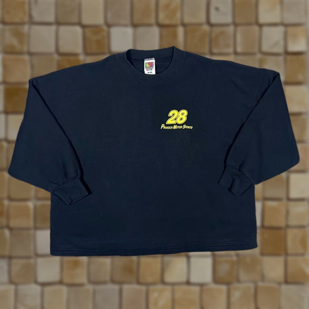 Fruit Of The Loom VINTAGE PAUL PROKSCH MOTORSPORTS Stock Car Racing Black Crewneck Sweatshirt XXL Size US XXL / EU 58 / 5 - 1 Thumbnail