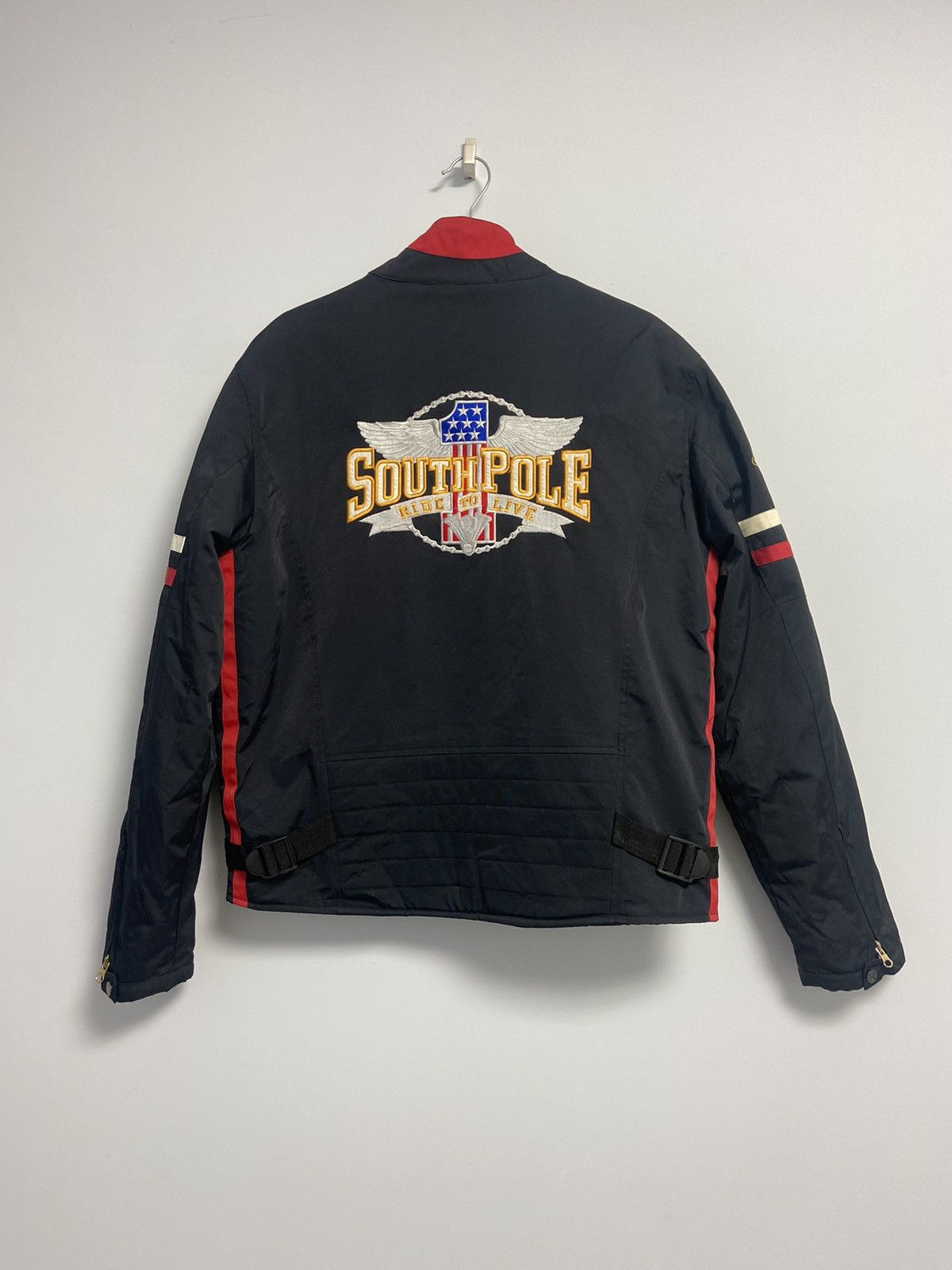 Southpole Southpole Vintage Moto Jacket Logo Harley Davidson Size US M / EU 48-50 / 2 - 11 Thumbnail