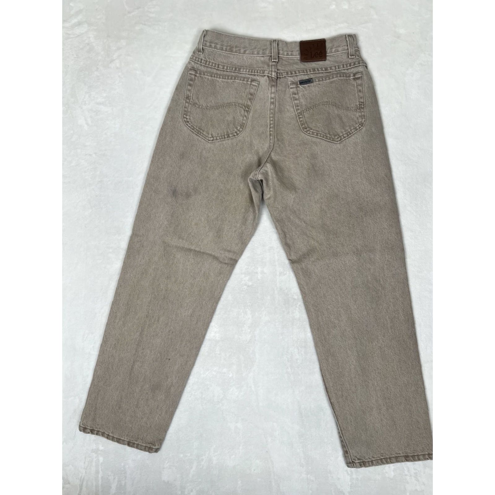 Lee VINTAGE Lee Jeans Riveted 30x30 Denim Brown USA 90s Regular Mens Jeans 5-Pocket Size US 30 / EU 46 - 5 Thumbnail