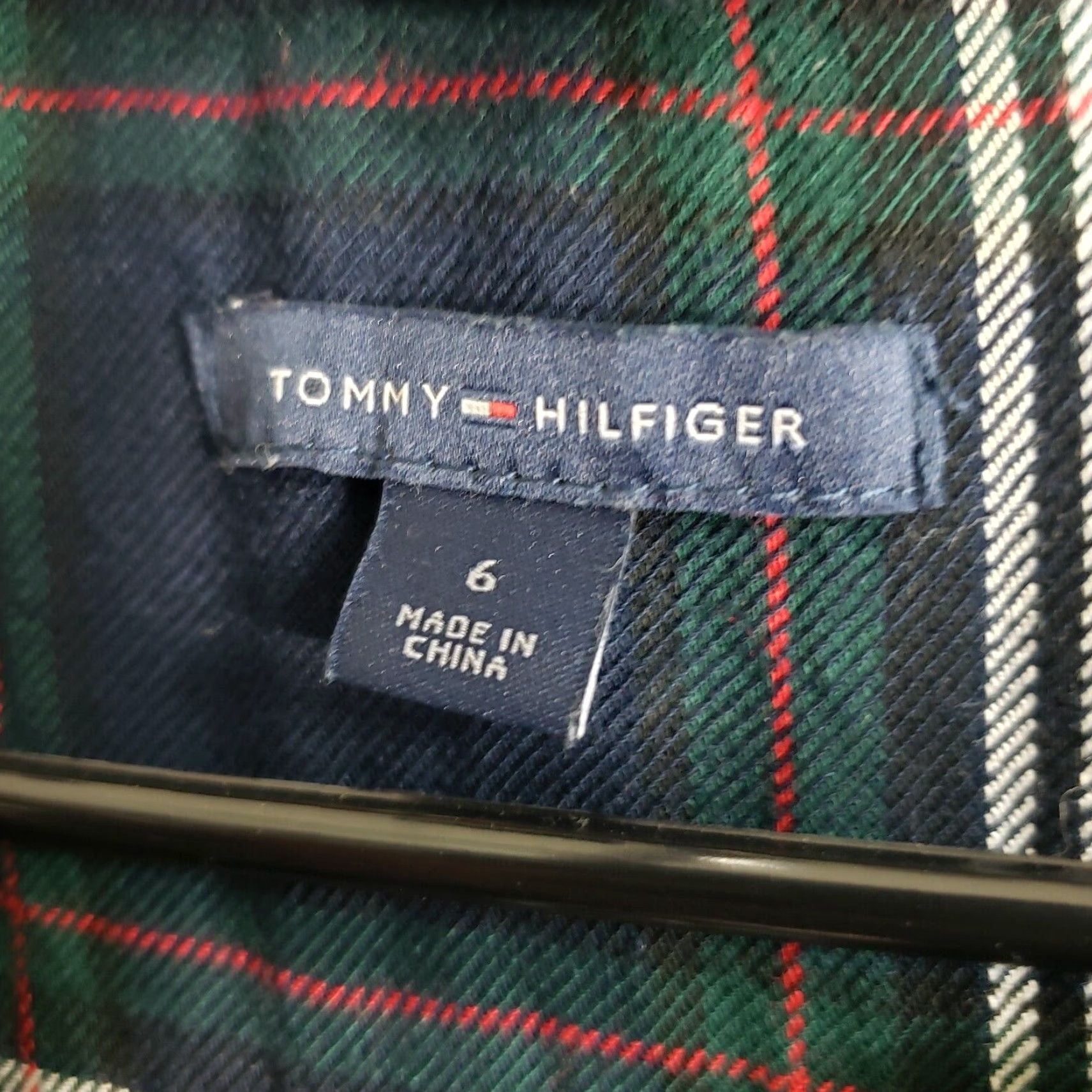 Tommy Hilfiger **Tommy Hilfiger Women's Green Plaid Ruffle Front Dress Size 6** User: Tommy Hilfiger Women's Green Plaid Ruffle Front Dress Size 6 Size M / US 6-8 / IT 42-44 - 6 Thumbnail