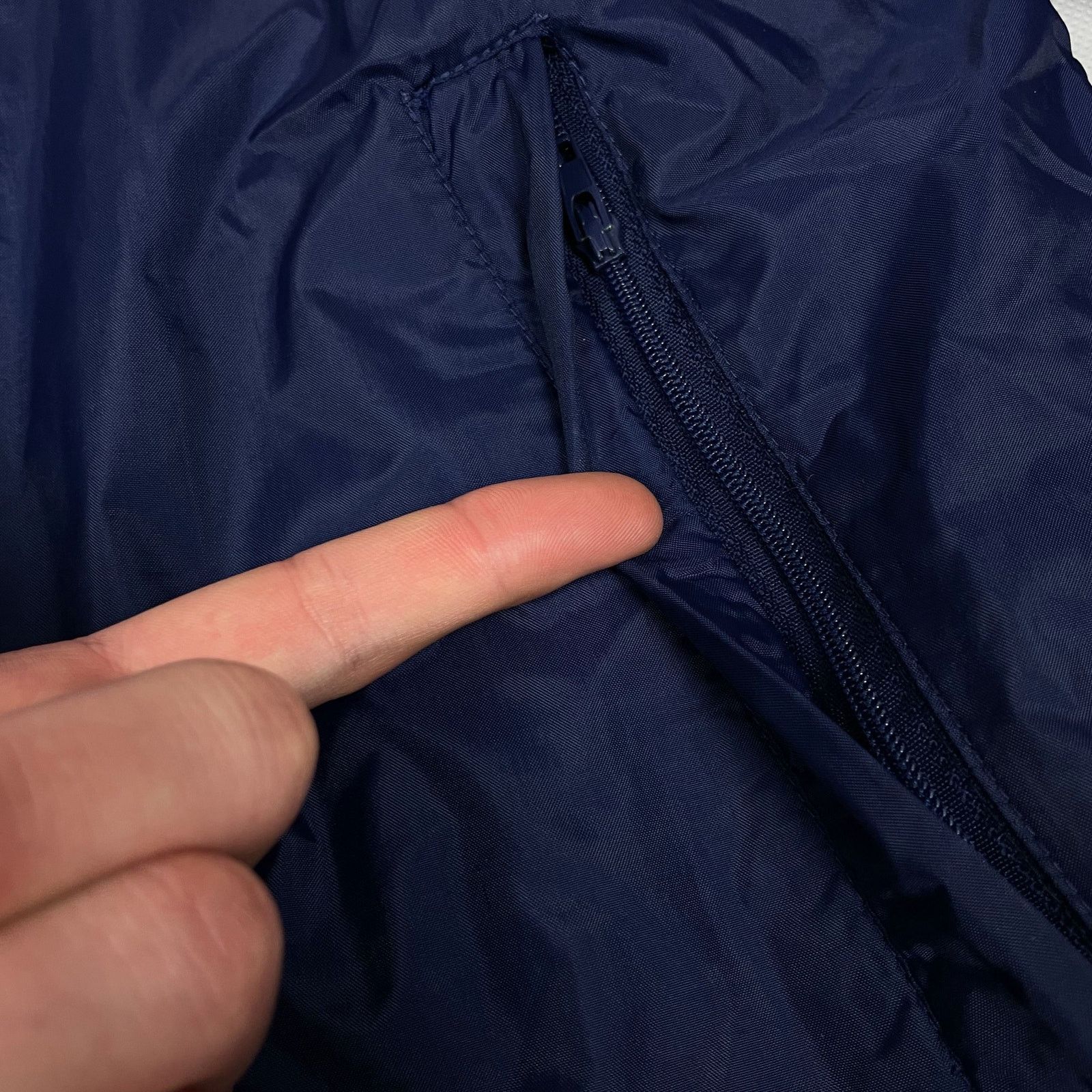 Nike × Vintage Nike Men's Blue Swoosh Long Sleeve Full Zip Track Jacket M Size US M / EU 48-50 / 2 - 6 Thumbnail