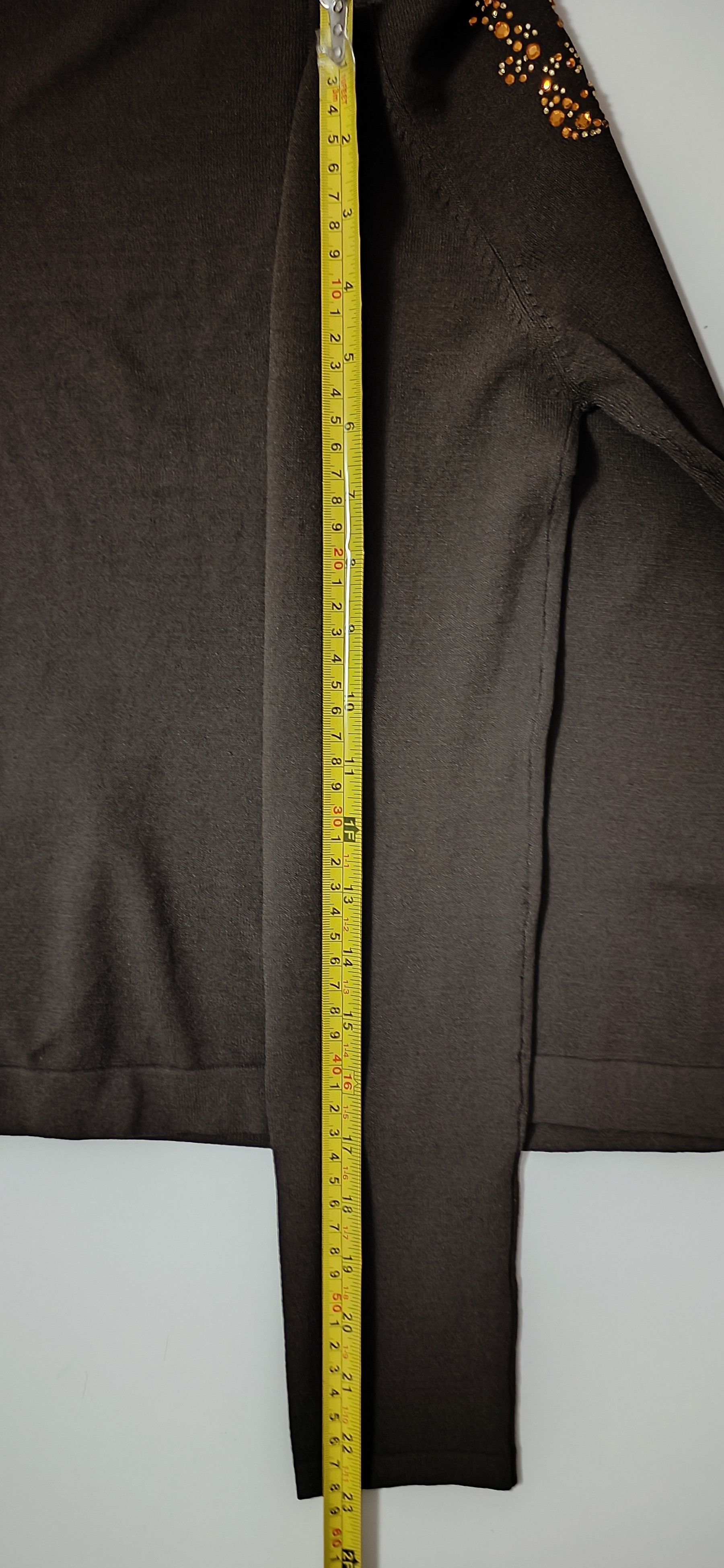 Jean Paul Gaultier Brown jacket with yellow and red rhinestones Size M / US 6-8 / IT 42-44 - 25 Thumbnail