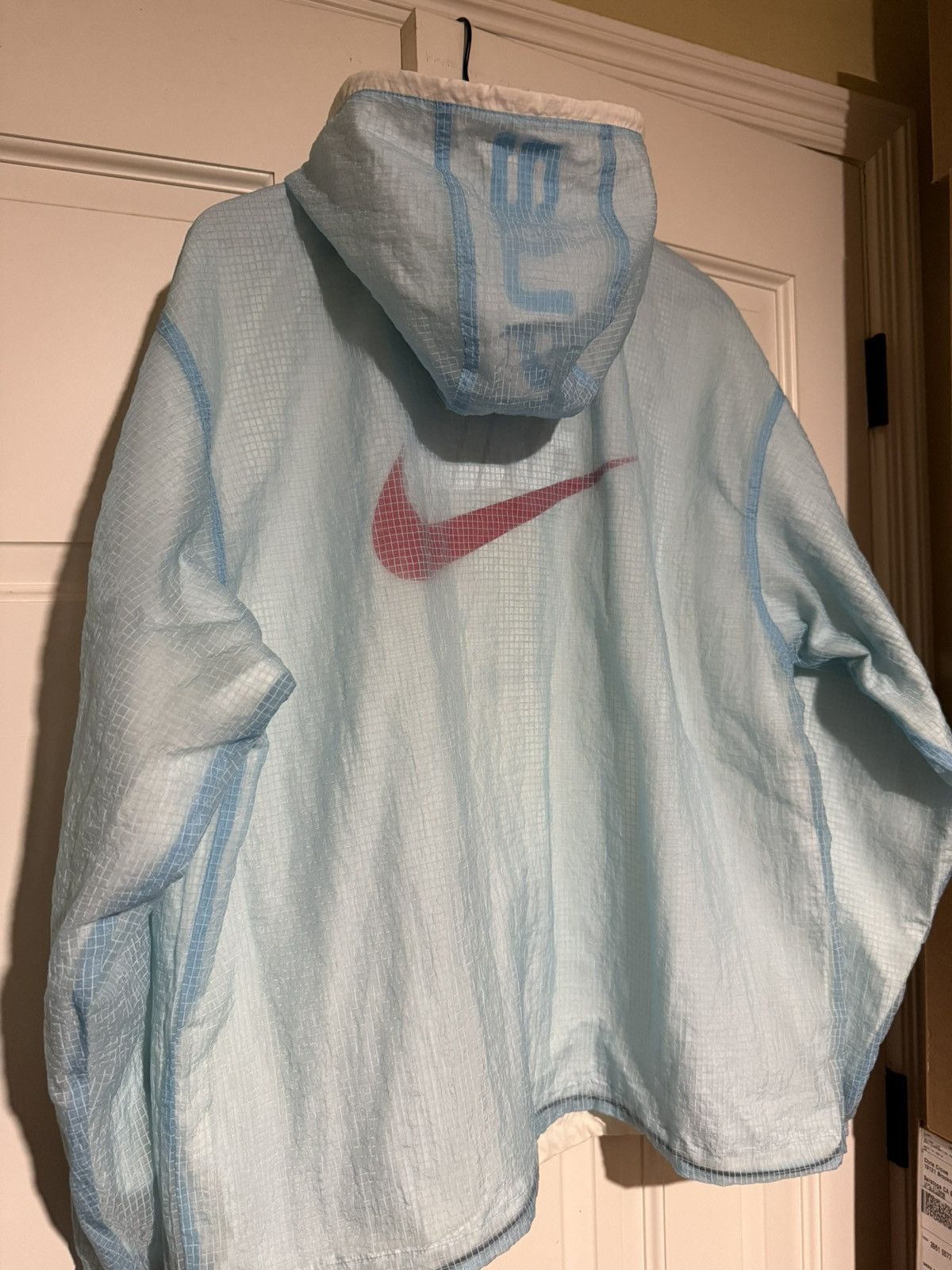 Nike × Supreme Supreme x Nike Jewel Reversible Ripstop Anorak White/Blue Size US L / EU 52-54 / 3 - 7 Thumbnail
