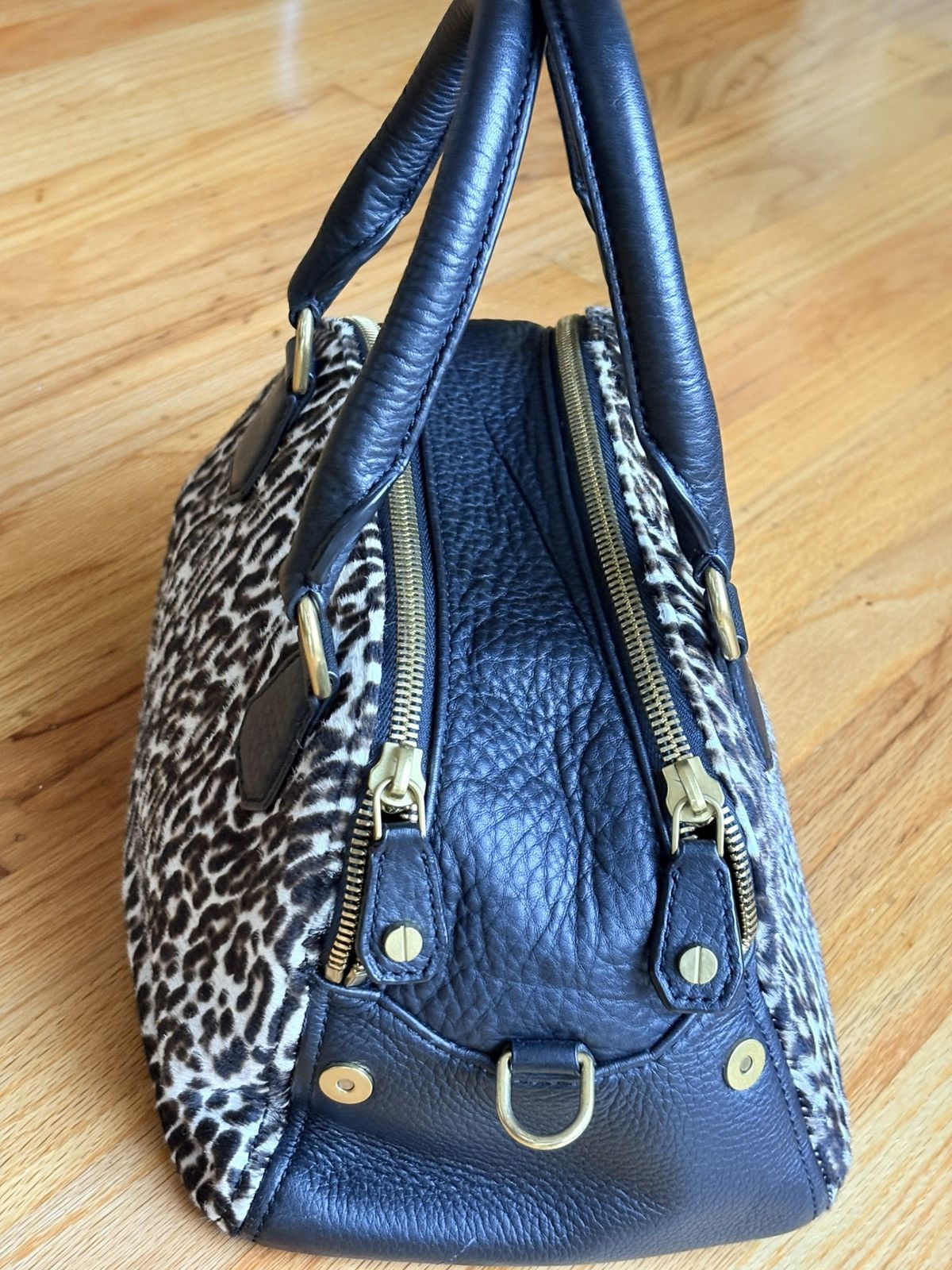 J.Crew Jcrew calf hair leopard Print Shoulder Tote Size ONE SIZE - 9 Thumbnail