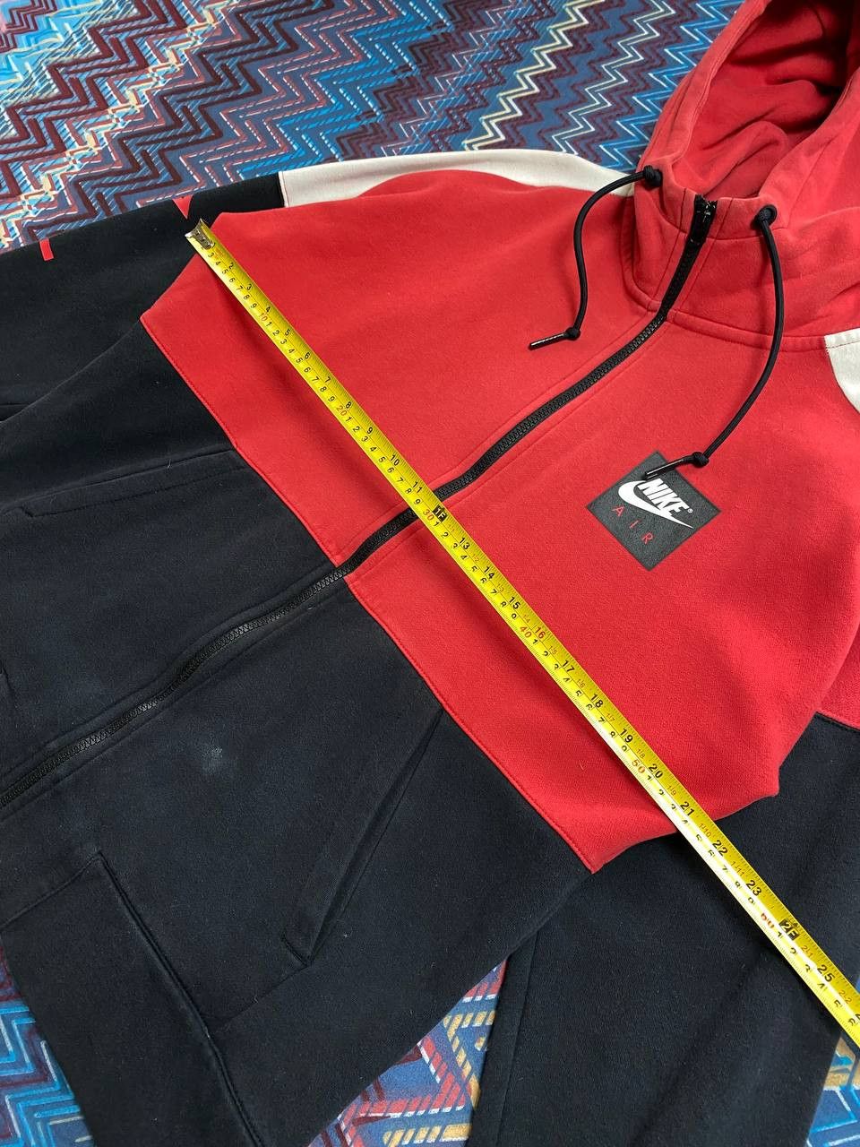Nike × Vintage Vintage Nike Full Zip Boxy Hoodie Small Logo Size US M / EU 48-50 / 2 - 9 Thumbnail