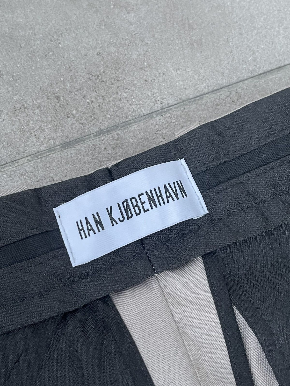 Han Kjobenhavn !DS! AW22 Han Kjobenhavn Boxy Suit Beige Trousers Size US 30 / EU 46 - 15 Thumbnail