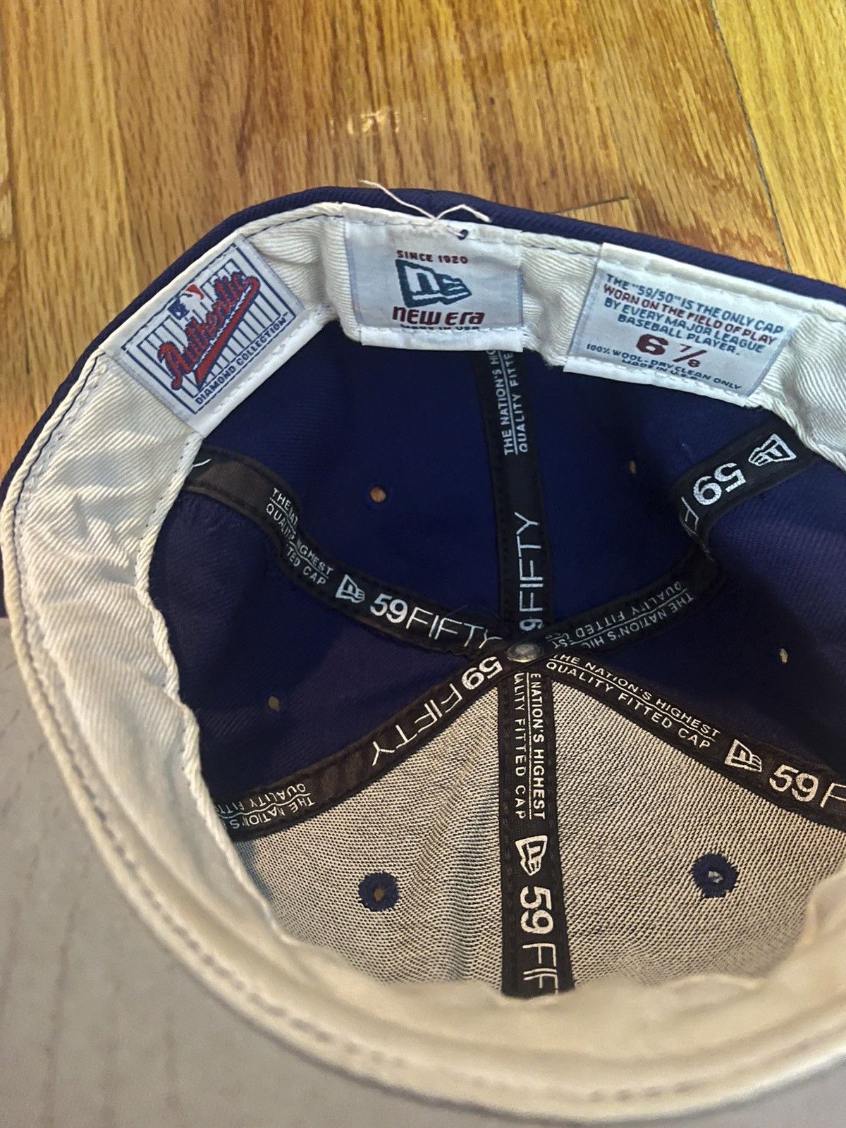 New Era Vintagw LA Dodgers New Era Hat Size ONE SIZE - 3 Thumbnail