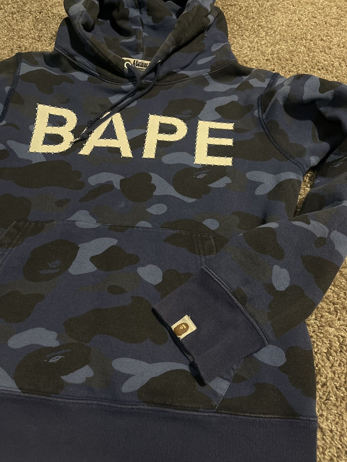 Bape Bape X Swarovski camo hoodie Size US S / EU 44-46 / 1 - 7 Thumbnail