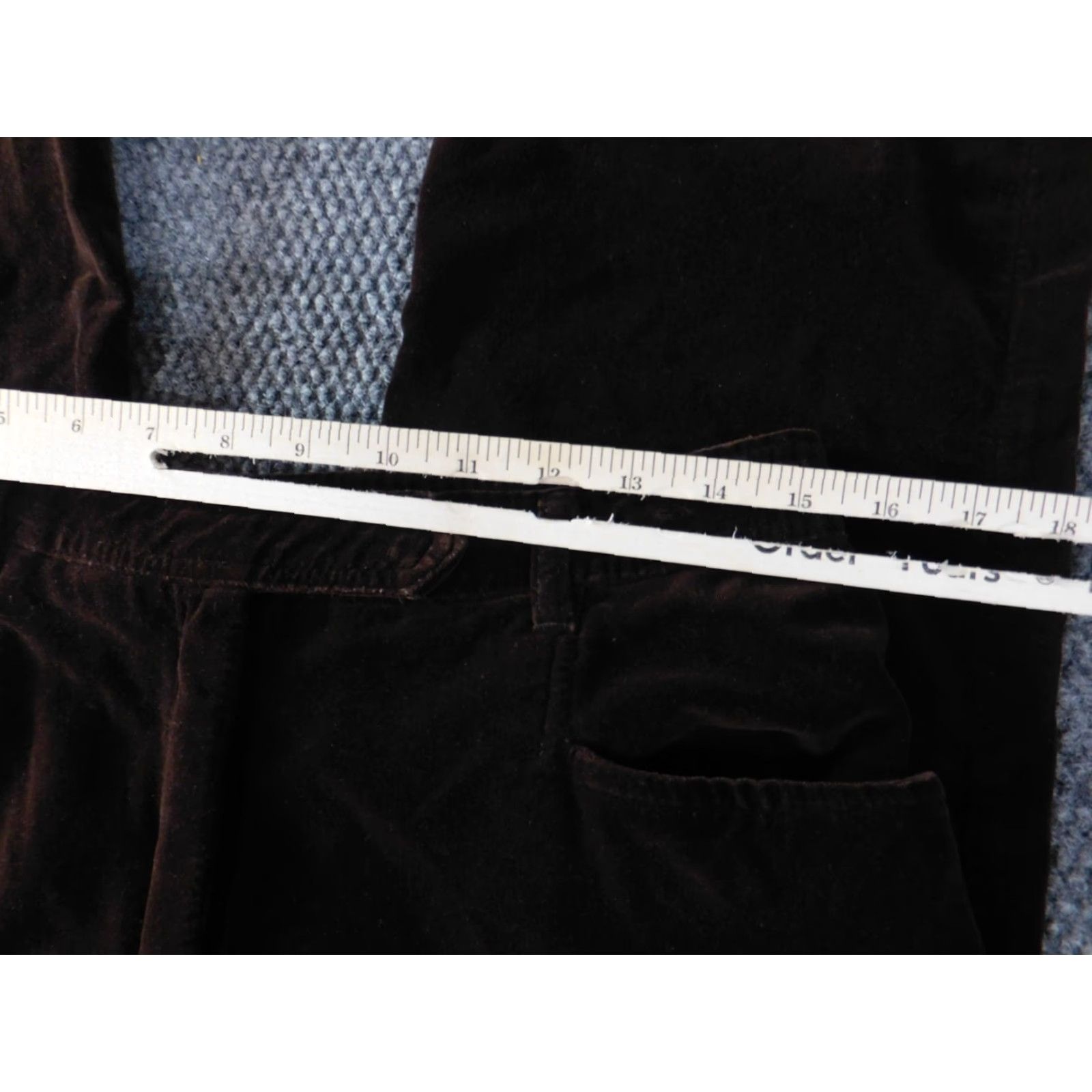 Express Express Womens Pants Straight 10 Brown Vintage Chino Cotton Stretch Mid Rise 30 Inseam 30 Womens Mens? Size 32" / US 10 / IT 46 - 3 Thumbnail
