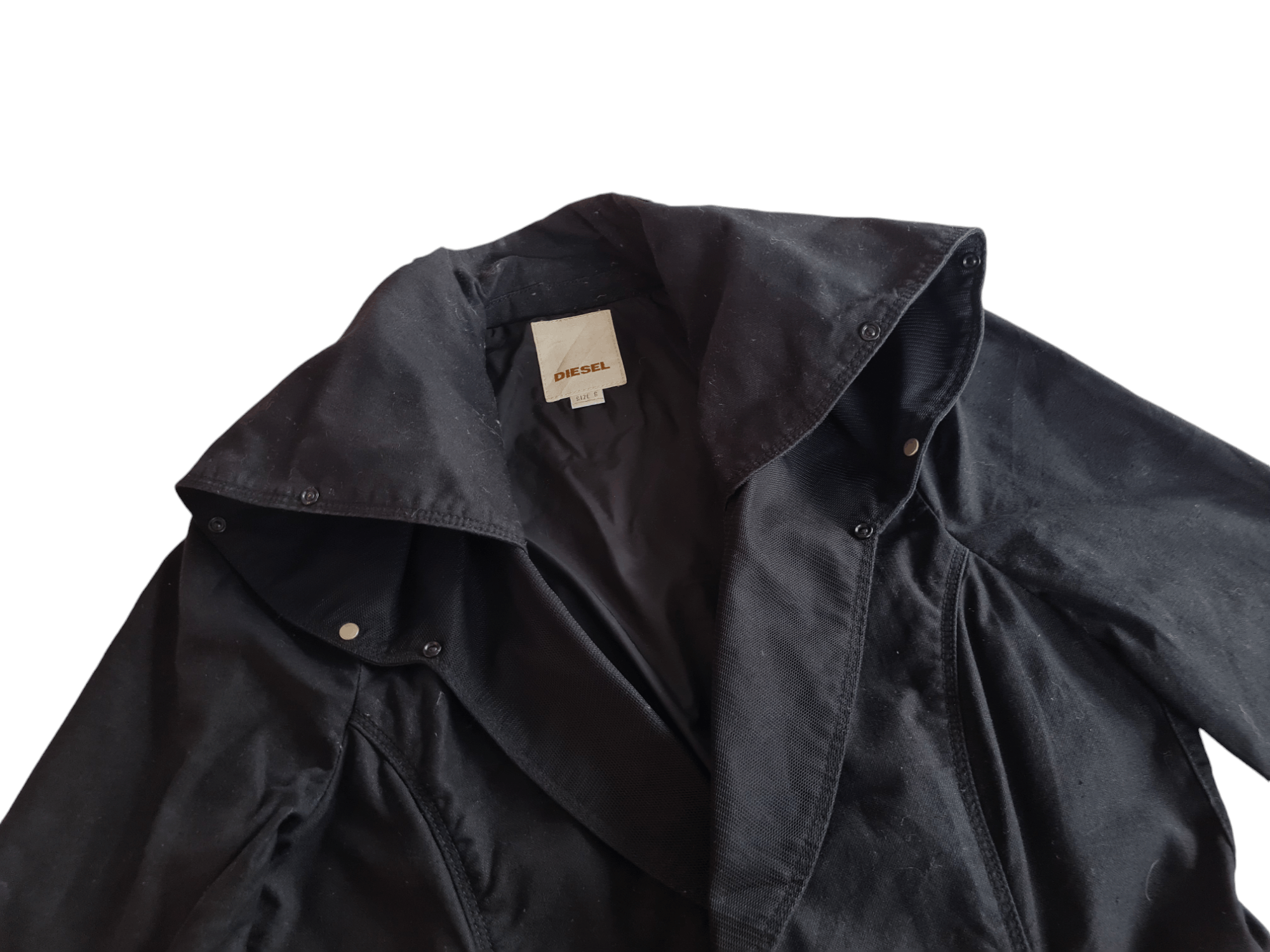 Diesel × Vintage Vintage Diesel Jacket Black Size S / US 4 / IT 40 - 5 Thumbnail
