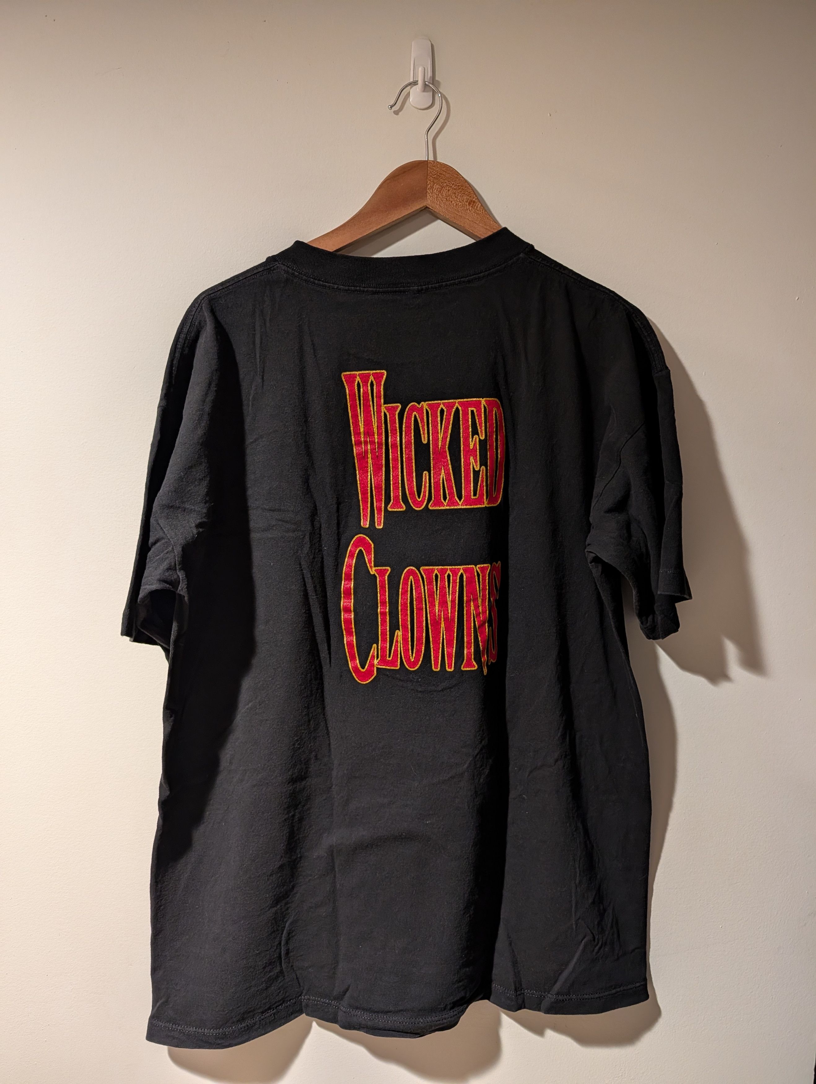 Band Tees Vintage 1997 Insane Clown Posse Wicked Clown X-Large T-Shirt Size US XL / EU 56 / 4 - 6 Thumbnail