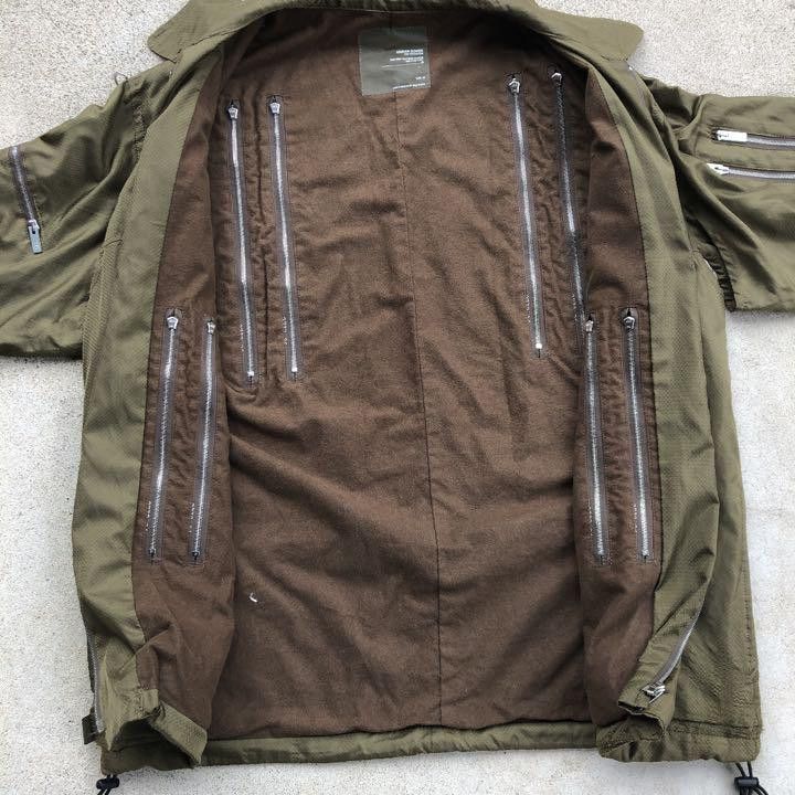 Undercover UNDERCOVER MELTING POT Period Nylon Jacket Khaki M Size US M / EU 48-50 / 2 - 7 Thumbnail
