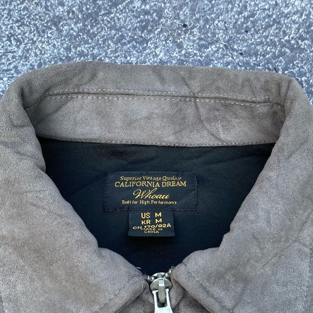 Designer WHO au detroit suede jacket Size US L / EU 52-54 / 3 - 3 Thumbnail