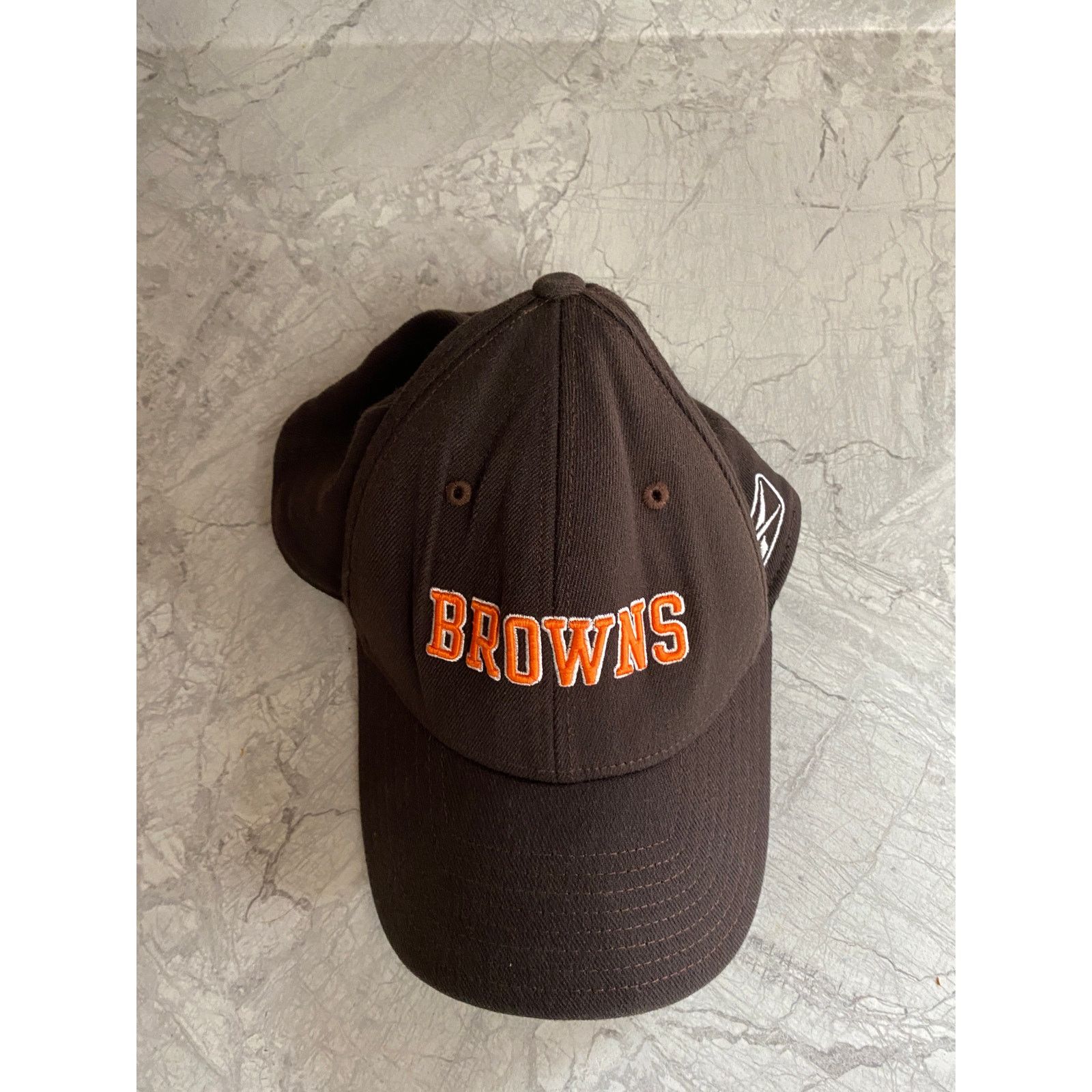 Reebok Cleveland Browns Stretch-Fit NFL Football Hat Size L/XL Size ONE SIZE - 3 Thumbnail