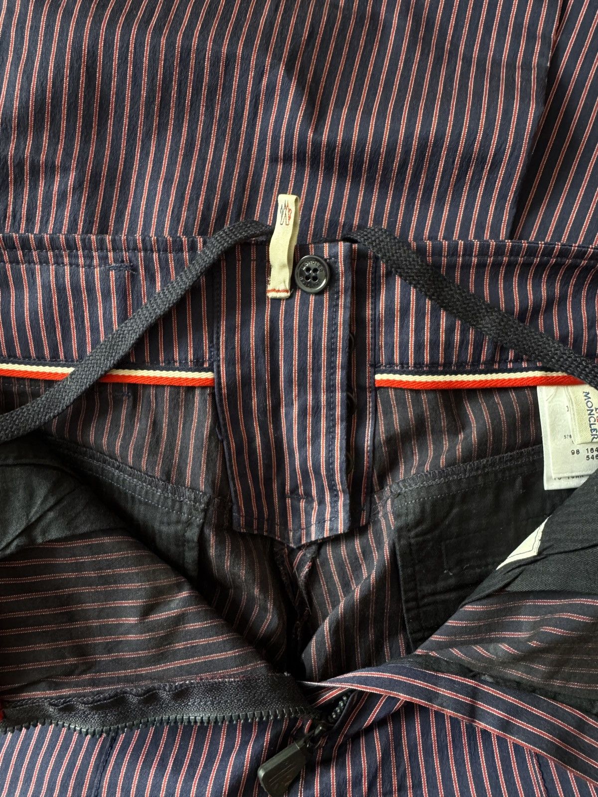 Moncler 🔥 Vintage Moncler Striped Pants Size 30" / US 8 / IT 44 - 9 Thumbnail