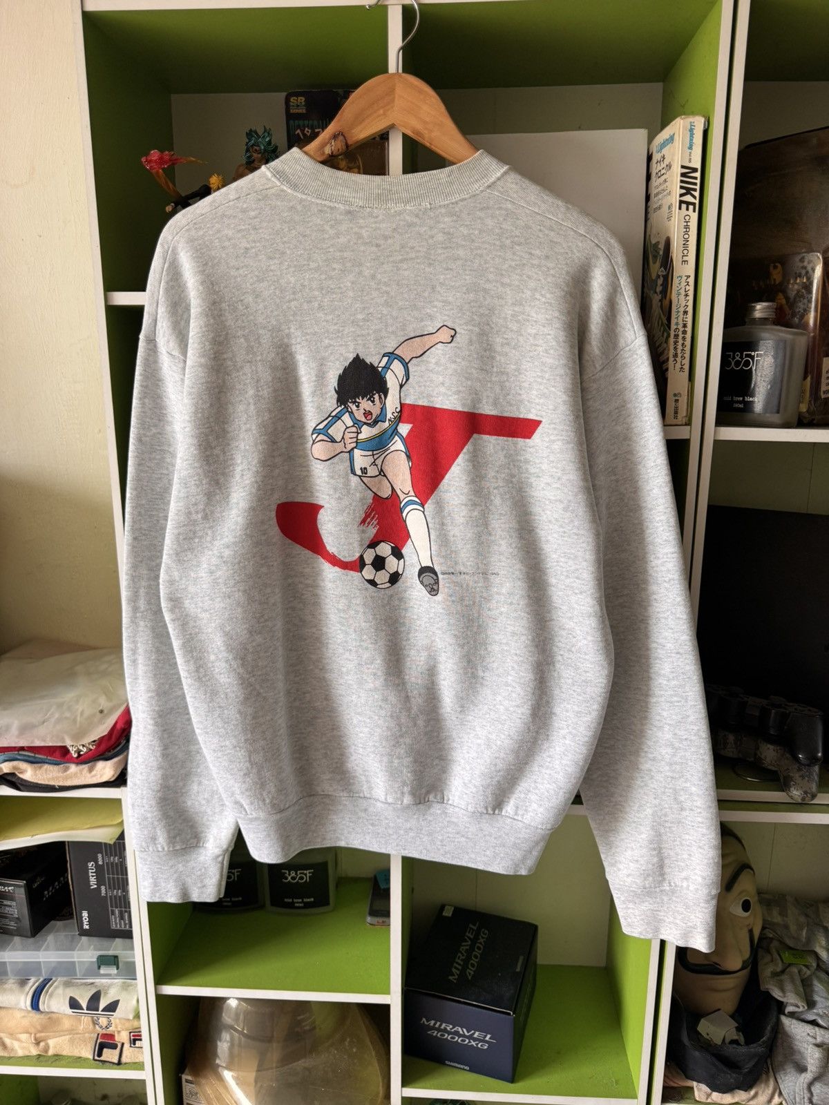 Anime × If Six Was Nine × Japanese Brand VINTAGE 90s CAPTAIN TSUBASA SWEATSHIRT Size US M / EU 48-50 / 2 - 1 Thumbnail
