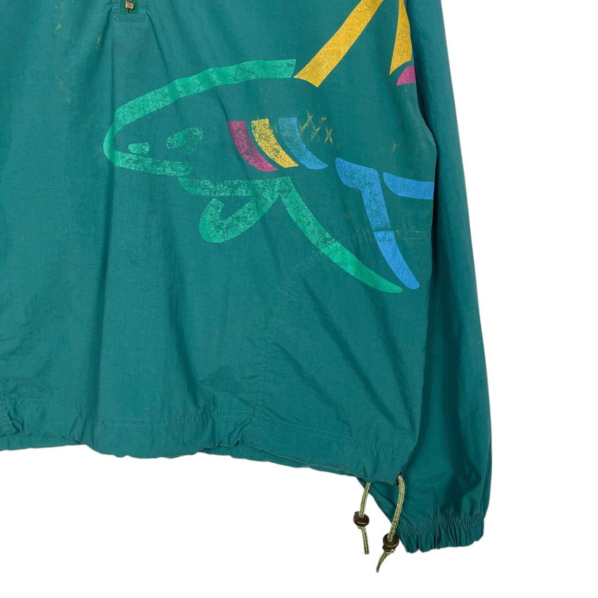 Japanese Brand Vintage 90s Greg Norman Surfing Halfzip Light Jacket Size US S / EU 44-46 / 1 - 4 Thumbnail