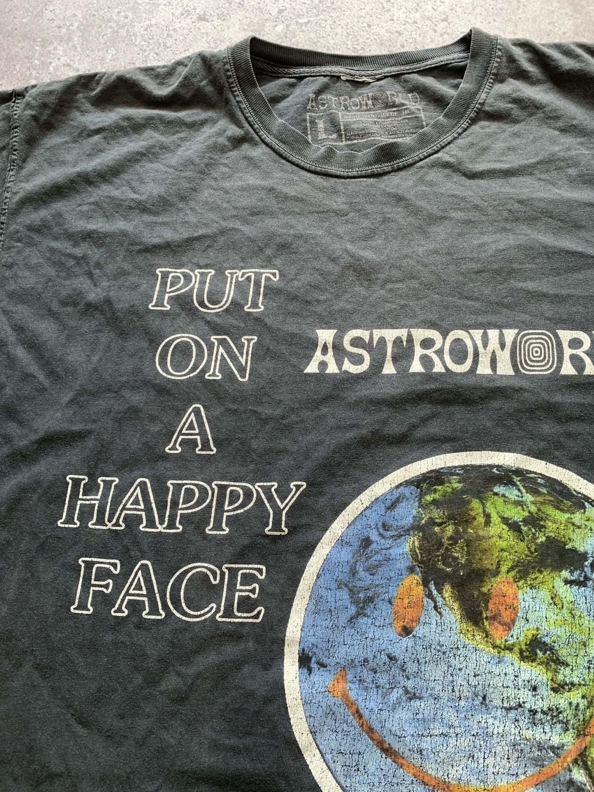 Travis Scott 🔥TRAVIS SCOTT CAVTUS JACK ASTROWORLD PROMO TOUR T-SHIRT Size US L / EU 52-54 / 3 - 5 Thumbnail