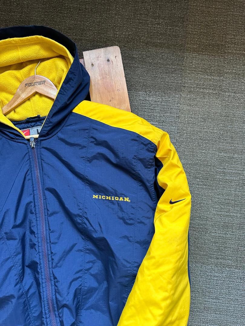 Nike × Vintage NIKE MICHIGAN PUFFER JACKET Size US L / EU 52-54 / 3 - 3 Thumbnail