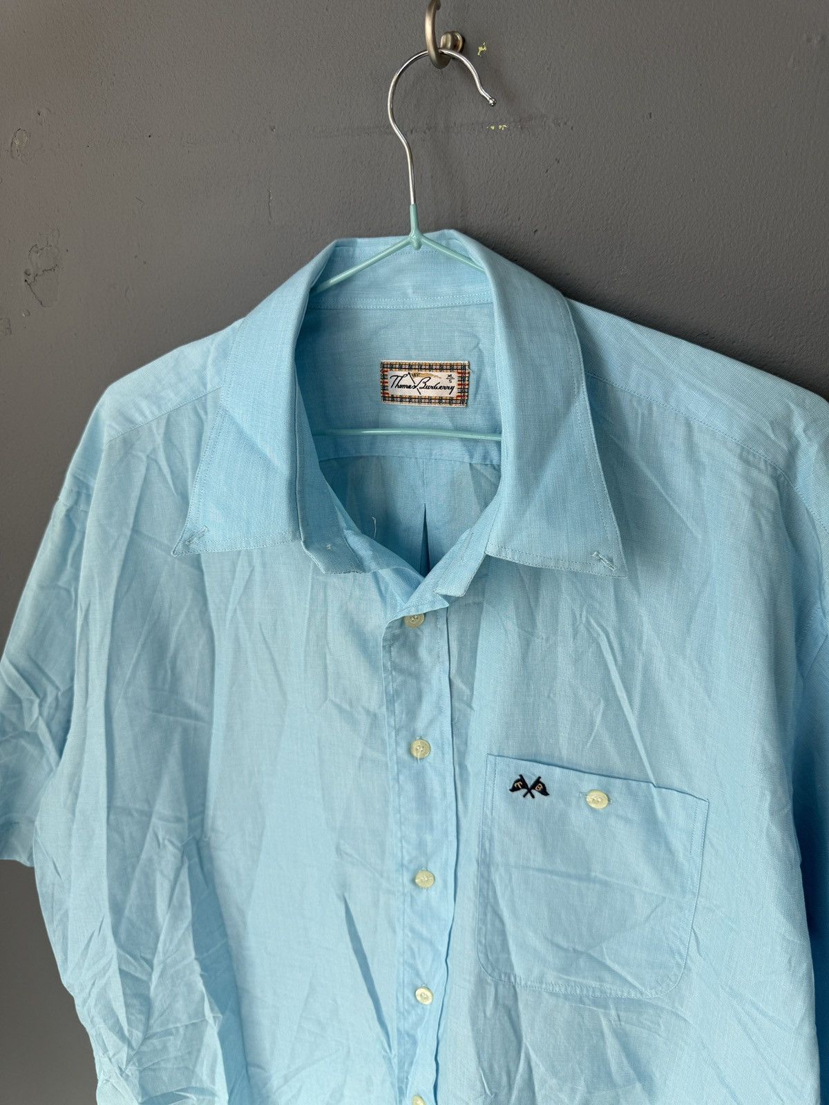 Burberry Thomas burberry shirt vintage tonal Size US XL / EU 56 / 4 - 3 Thumbnail