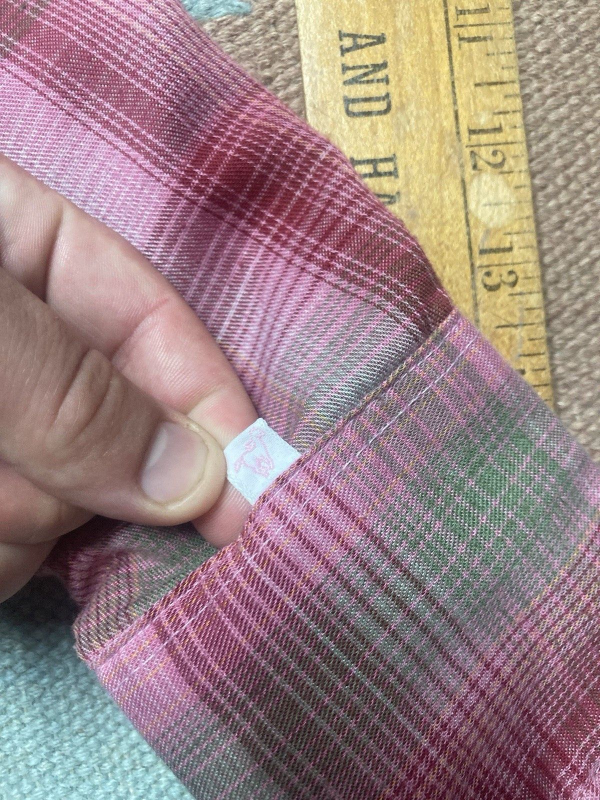 Vintage Vtg 70s Pearl snap shirt wrangler western plaid women’s 36 Size M / US 6-8 / IT 42-44 - 3 Thumbnail