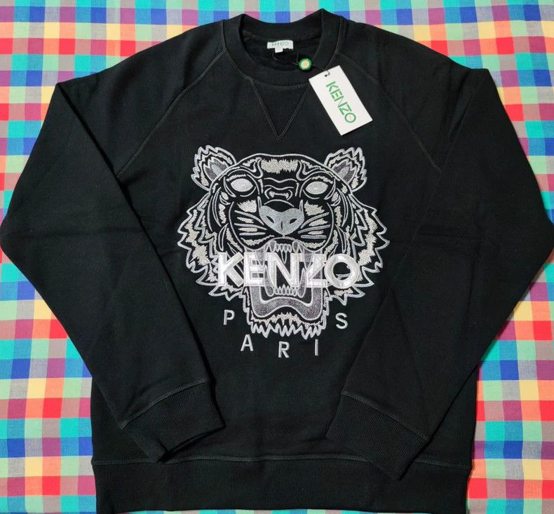 Kenzo KENZO Silver Tiger Head Christmas Limited Edition Size US M / EU 48-50 / 2 - 2 Thumbnail