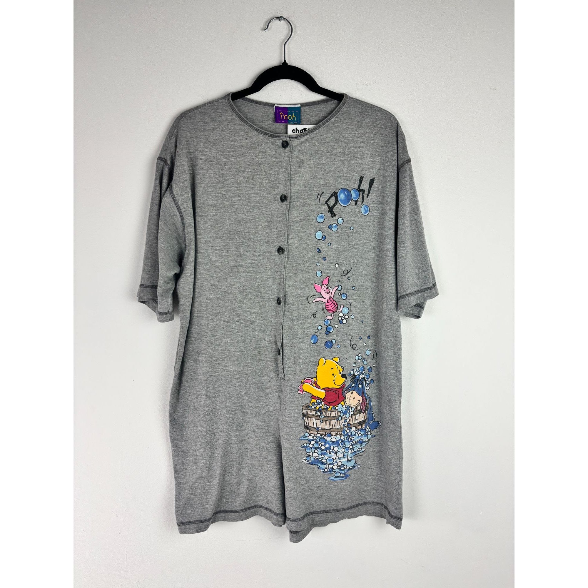 Other Winnie the Pooh Grey Romper Size L / US 10 / IT 46 - 1 Thumbnail